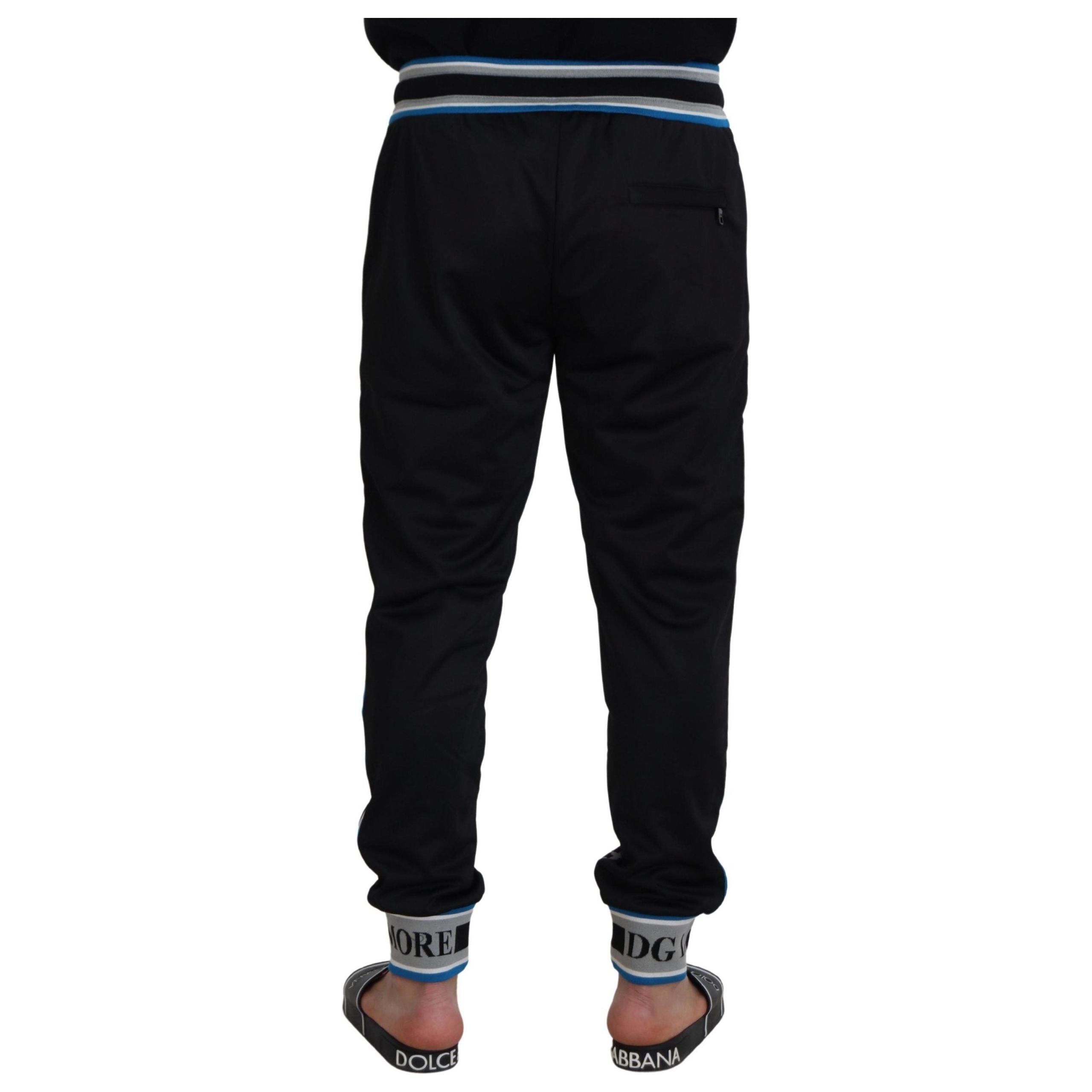 Dolce & Gabbana Multicolor Cotton Jogger Pants