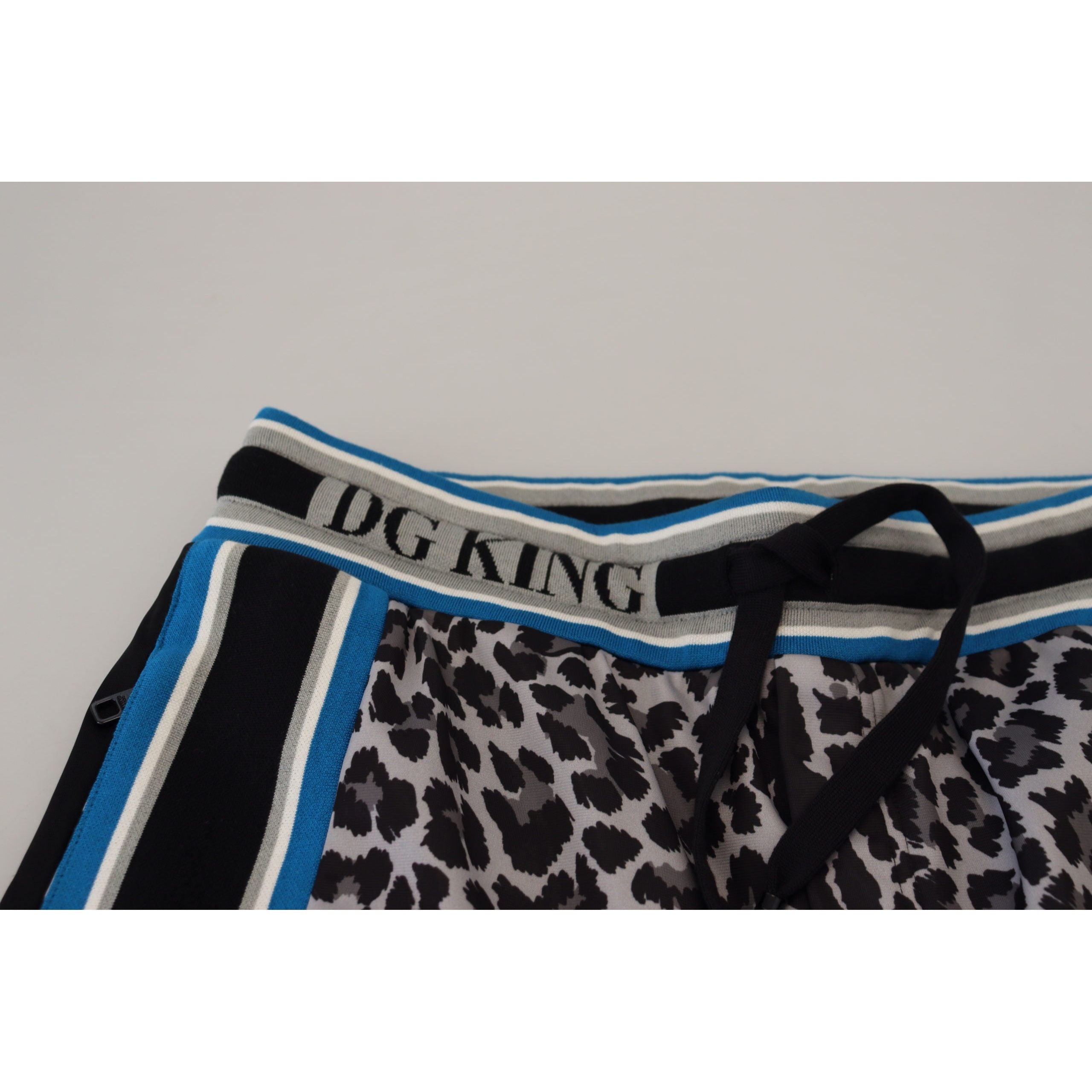 Dolce & Gabbana Multicolor Cotton Jogger Pants