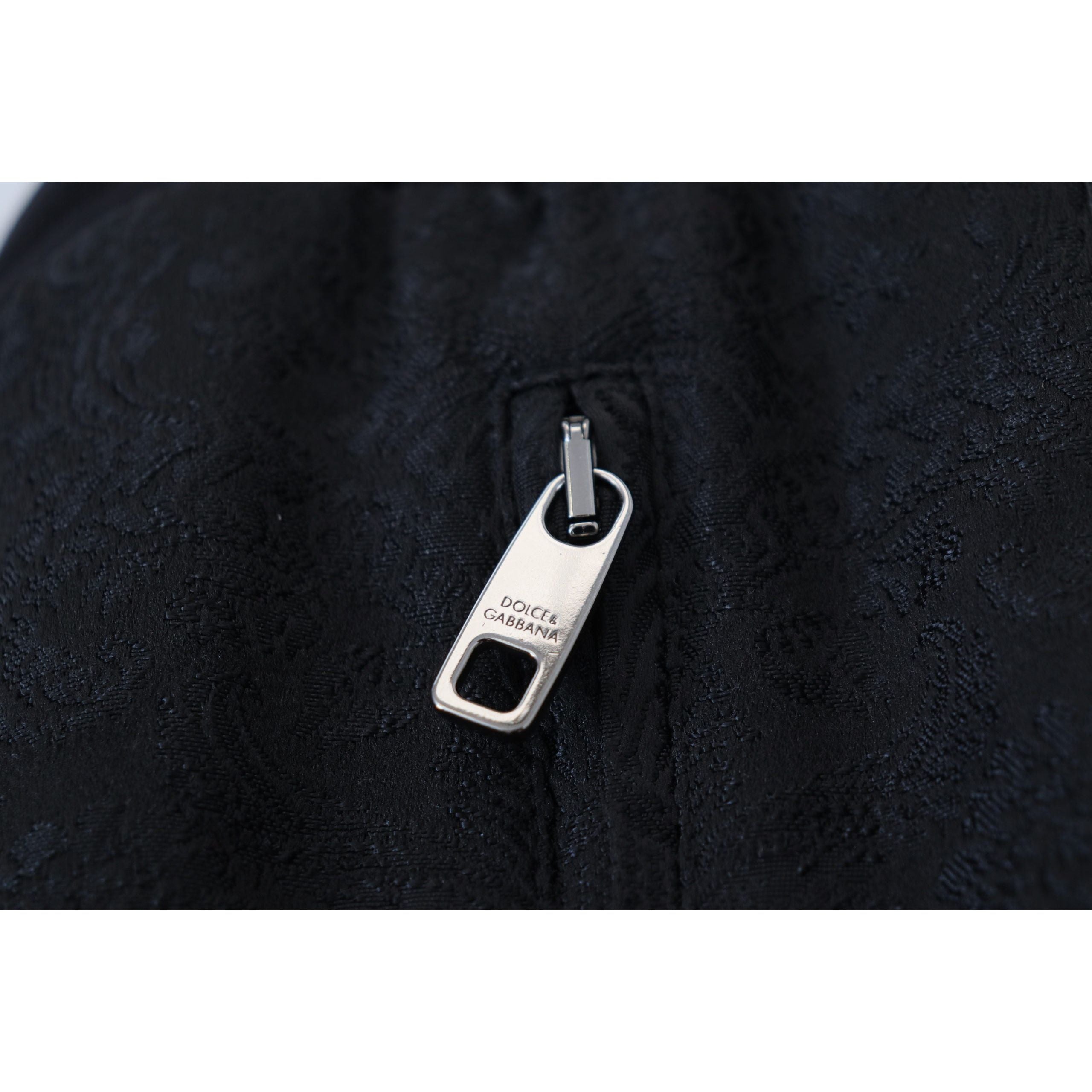 Dolce & Gabbana Black Cotton Jogger Pants