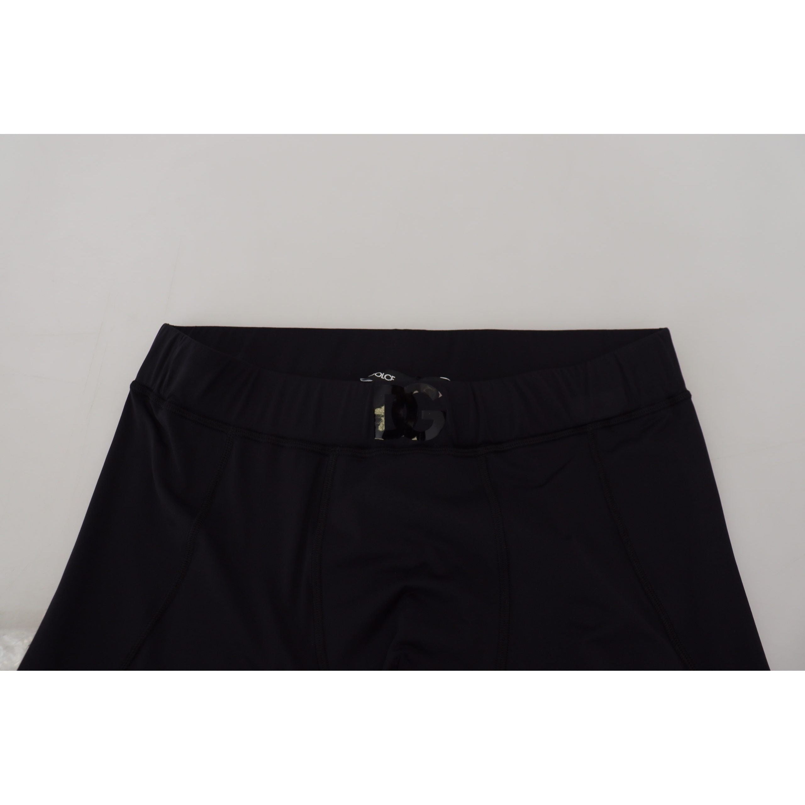 Dolce & Gabbana Black Cotton Designer Pants for Effortless Elegance
