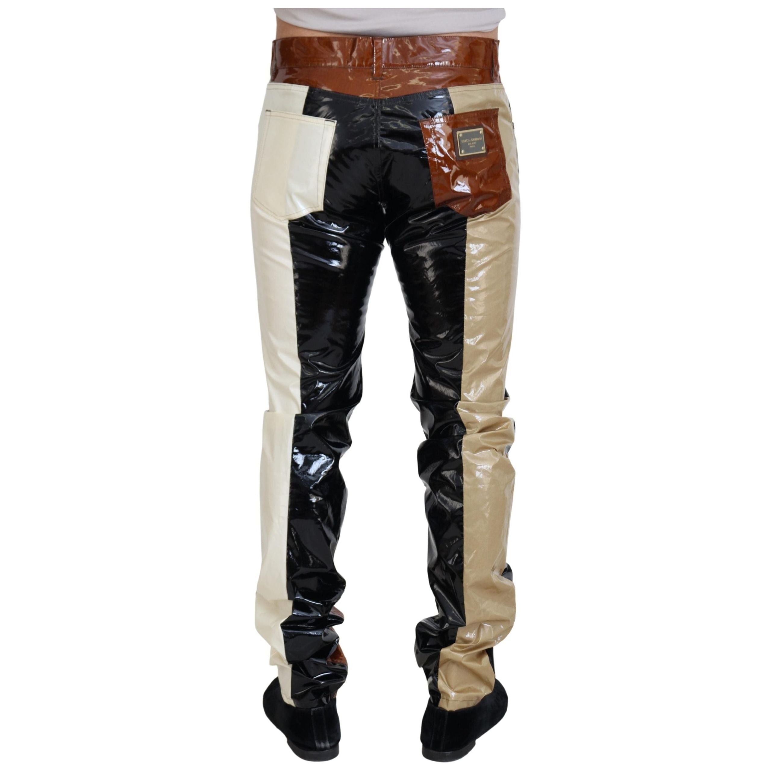 Dolce & Gabbana Blue Denim Silk Blend Jeans