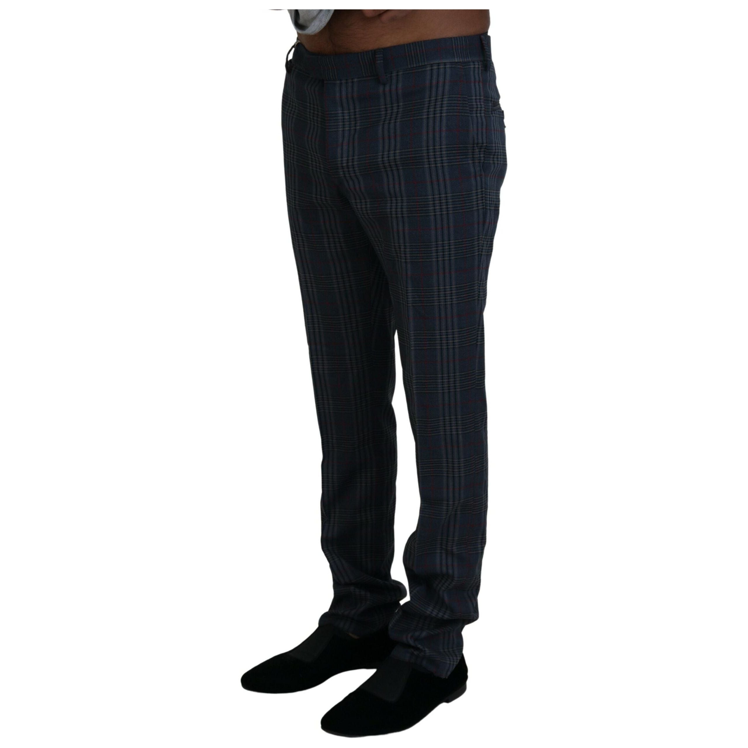 BENCIVENGA Multicolor Pure Wool Trousers Elevate Style