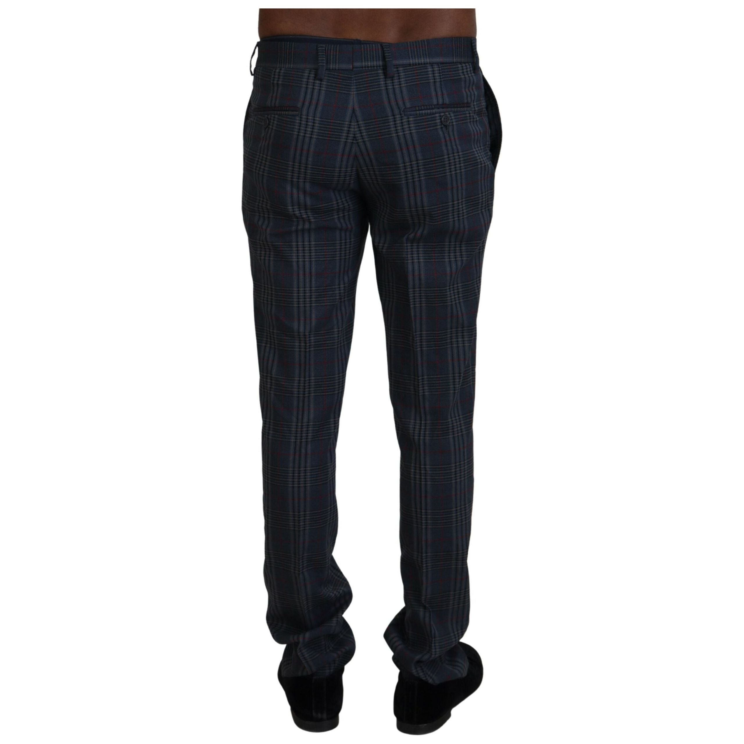 BENCIVENGA Multicolor Pure Wool Trousers Elevate Style