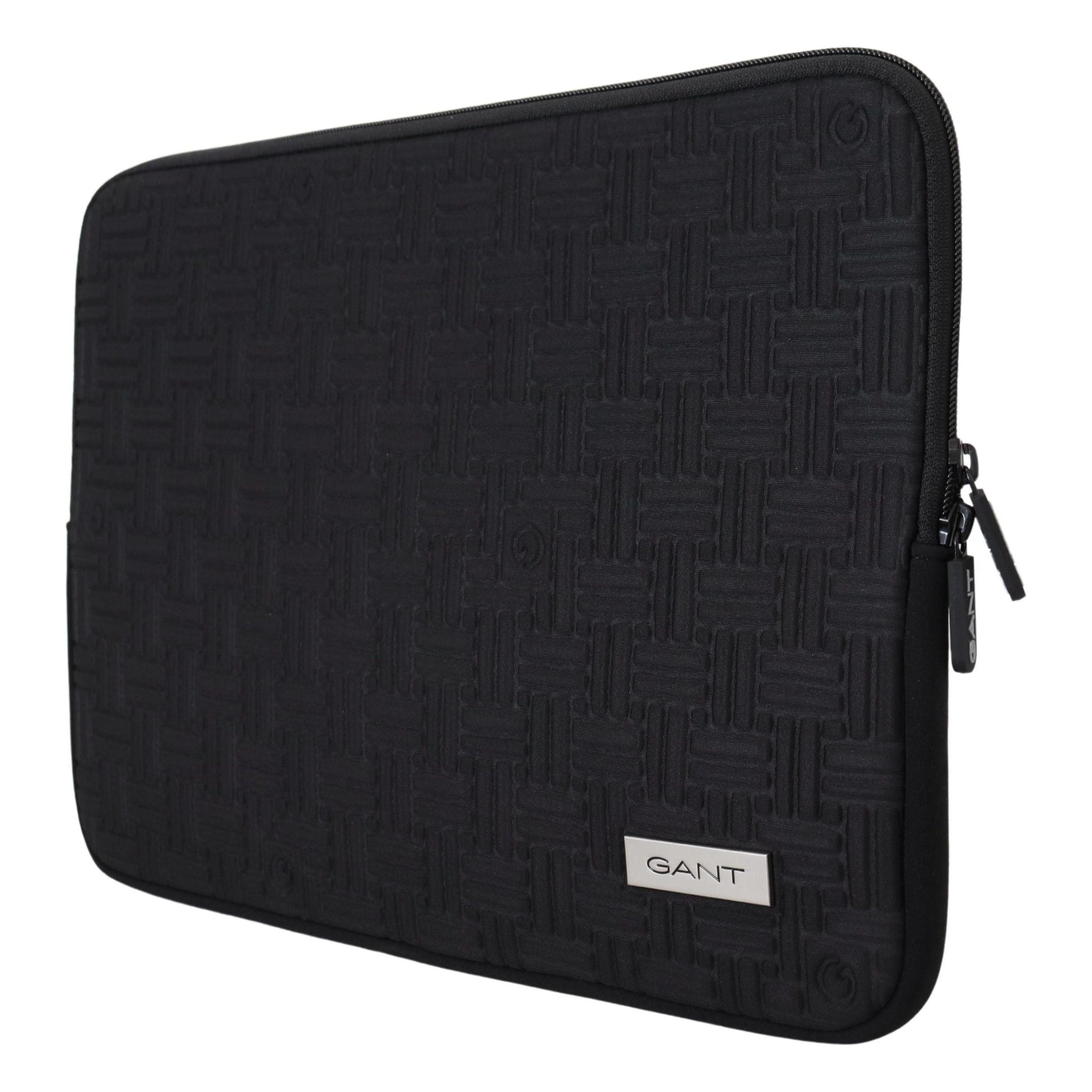 Gant Black Neoprene Laptop Sleeve - Refined Elegance