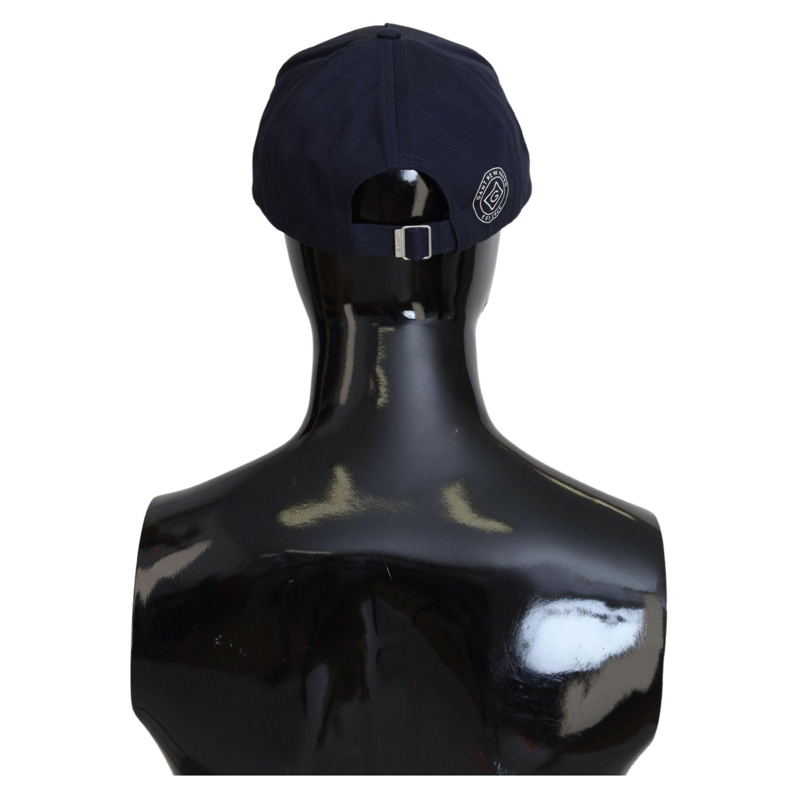 Gant Blue Cotton Baseball Hat for Timeless Style