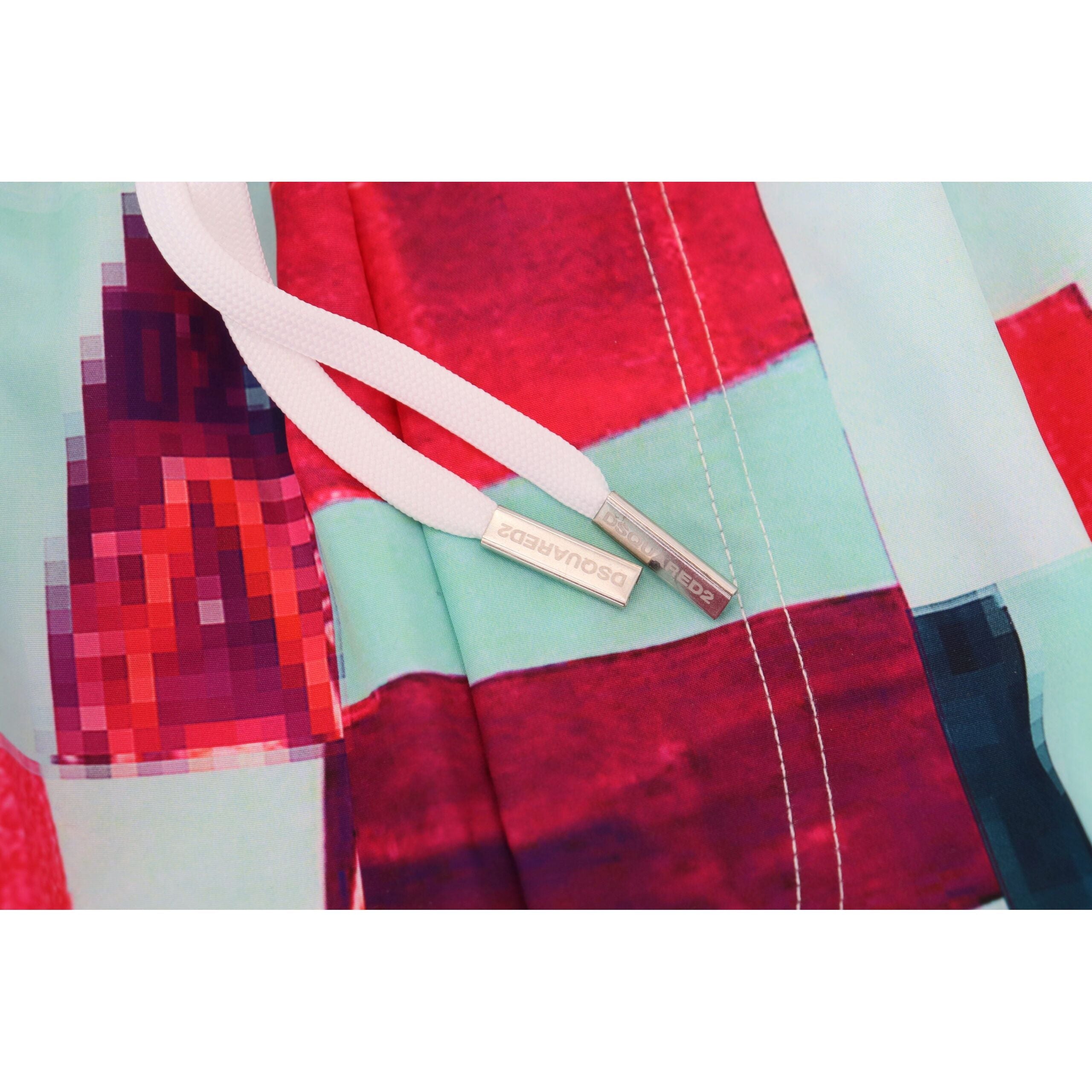 Dsquared² Multicolor Printed Swim Shorts Luxury Swimwear