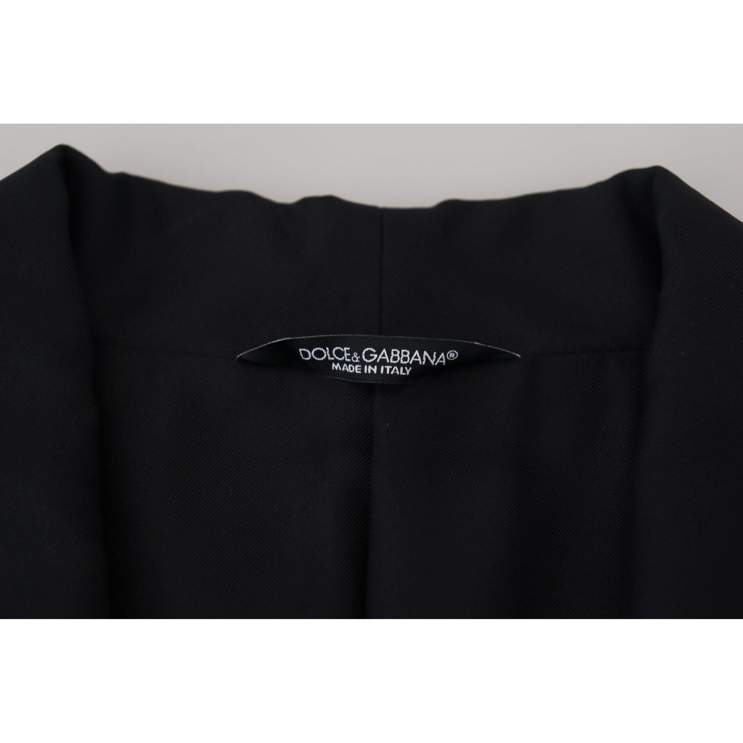 Dolce & Gabbana Elegant Silk-Lined Robe Jacket for Luxury