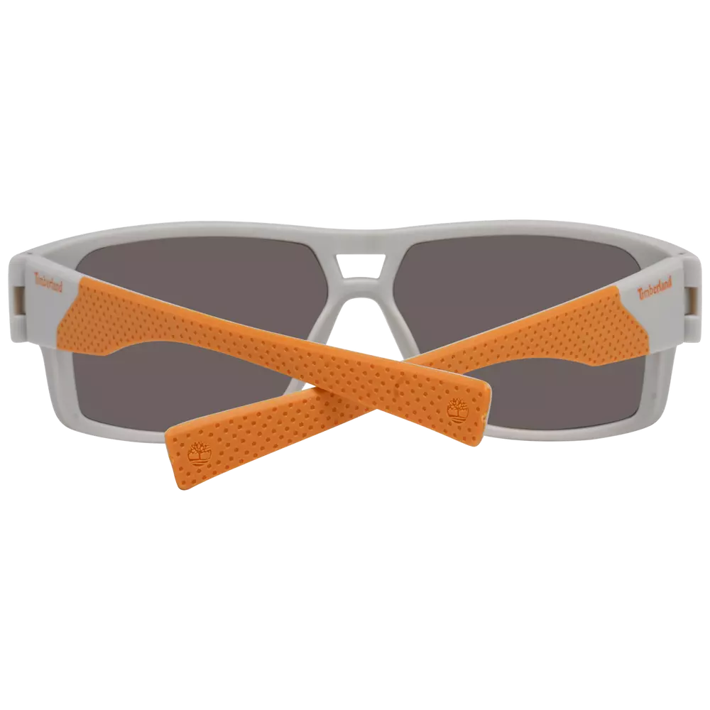 Timberland Gray Metal Sunglasses for Effortless Elegance