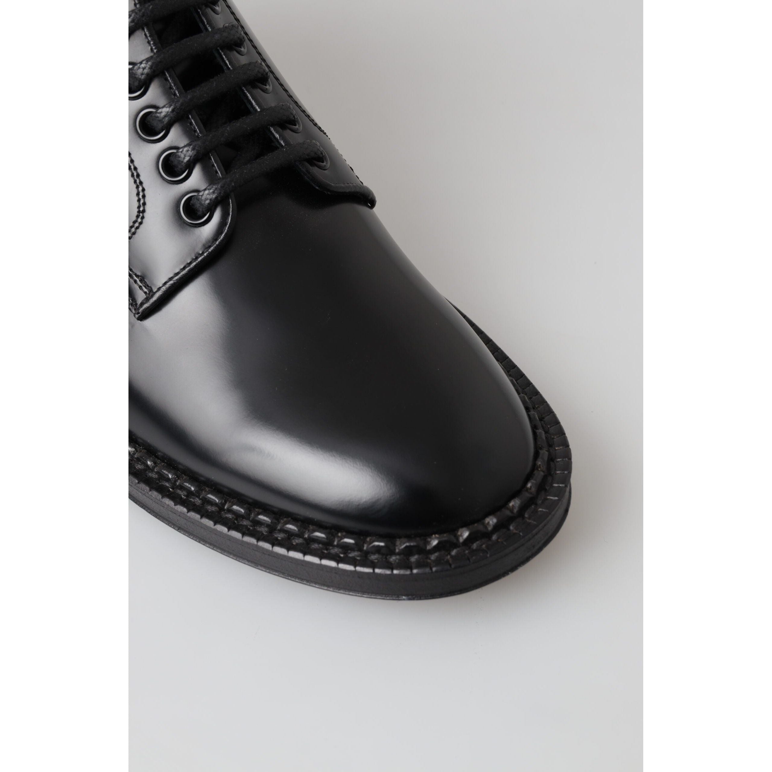 Dolce & Gabbana Black Leather Chelsea Boots for Sophistication