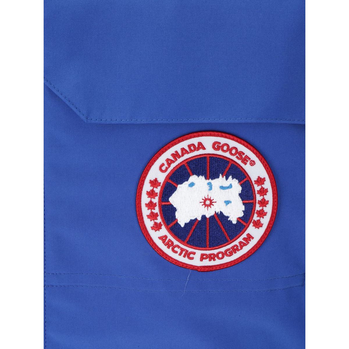 Canada Goose Royal Blue Cotton Expedition Jacket Elegance