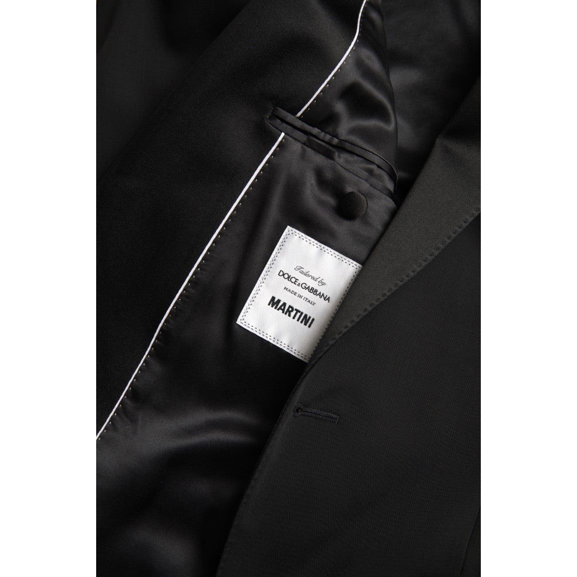 Dolce & Gabbana Navy Virgin Wool Blazer Delight