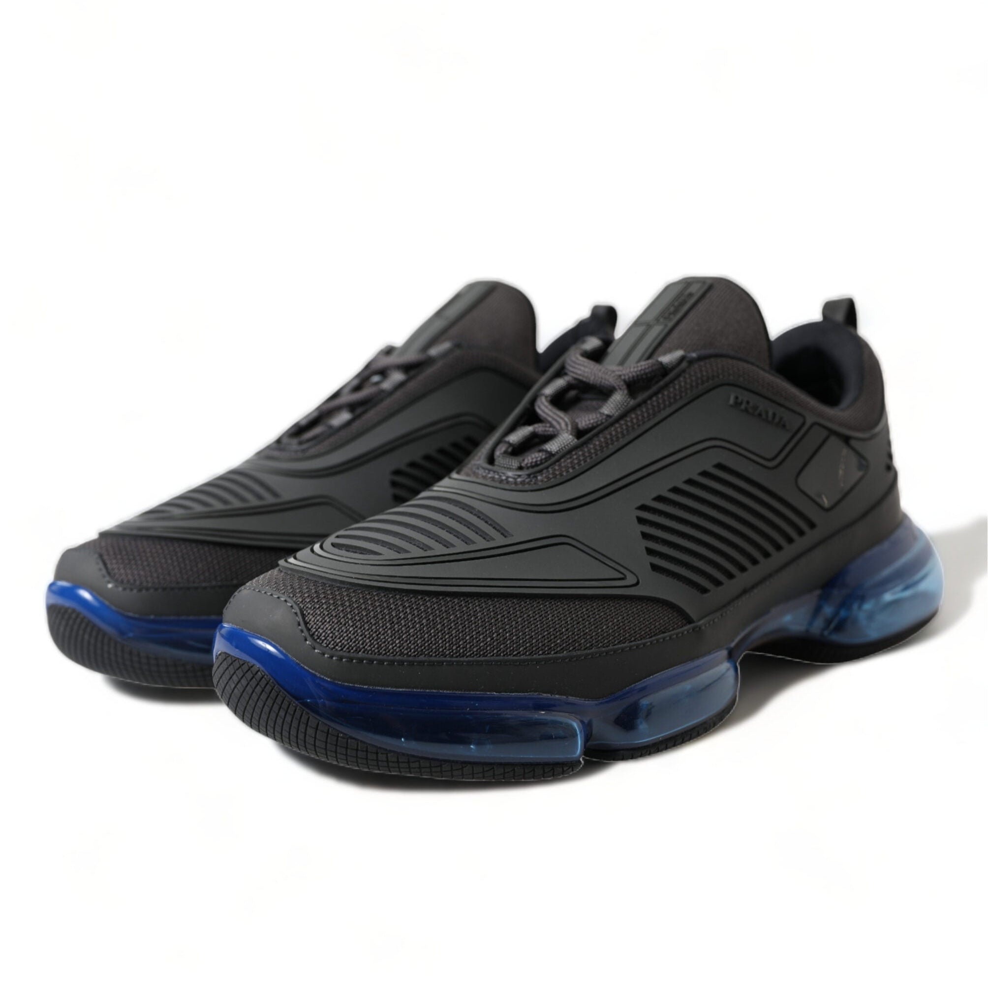 Prada Black Mesh Sneakers for Timeless Style