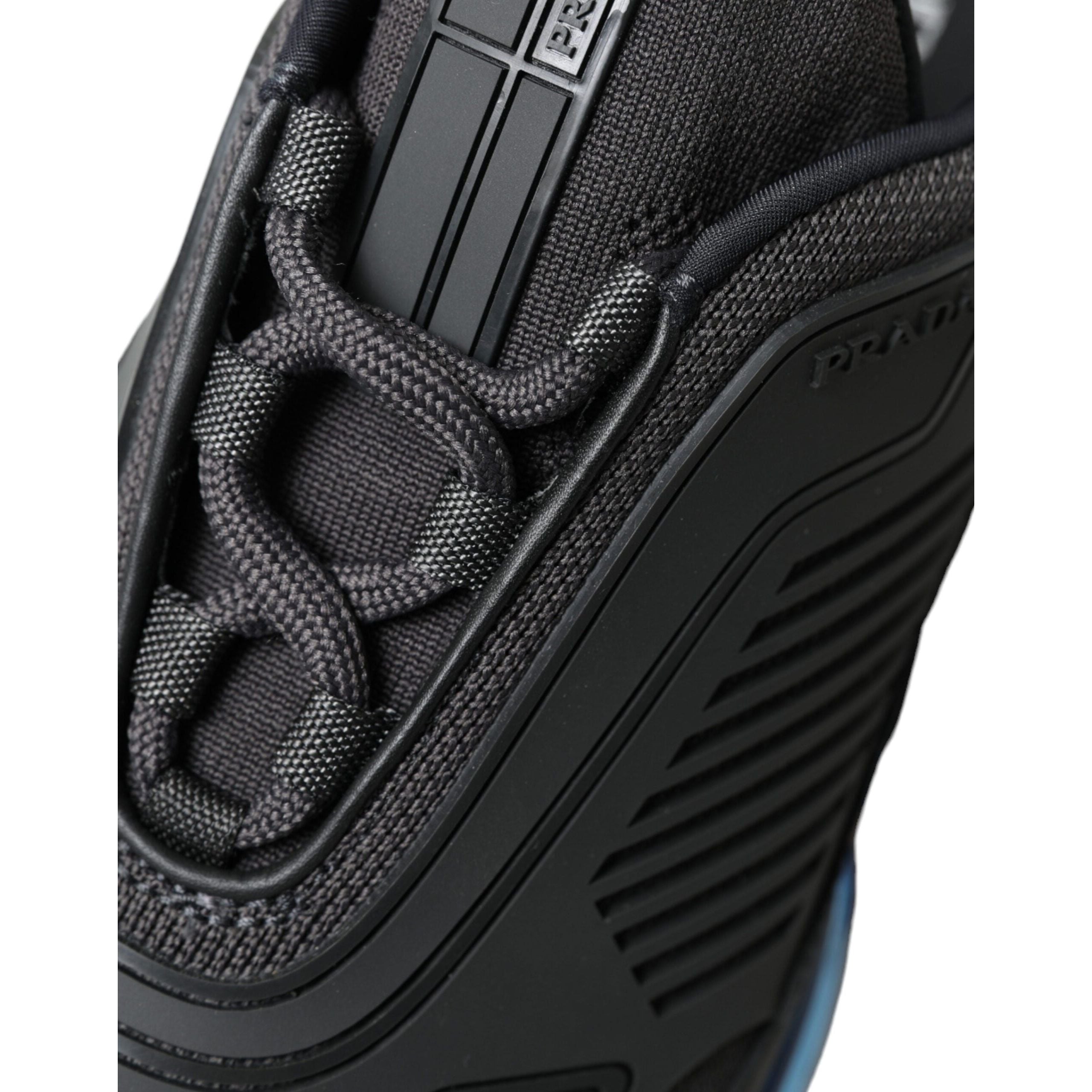 Prada Black Mesh Sneakers for Timeless Style