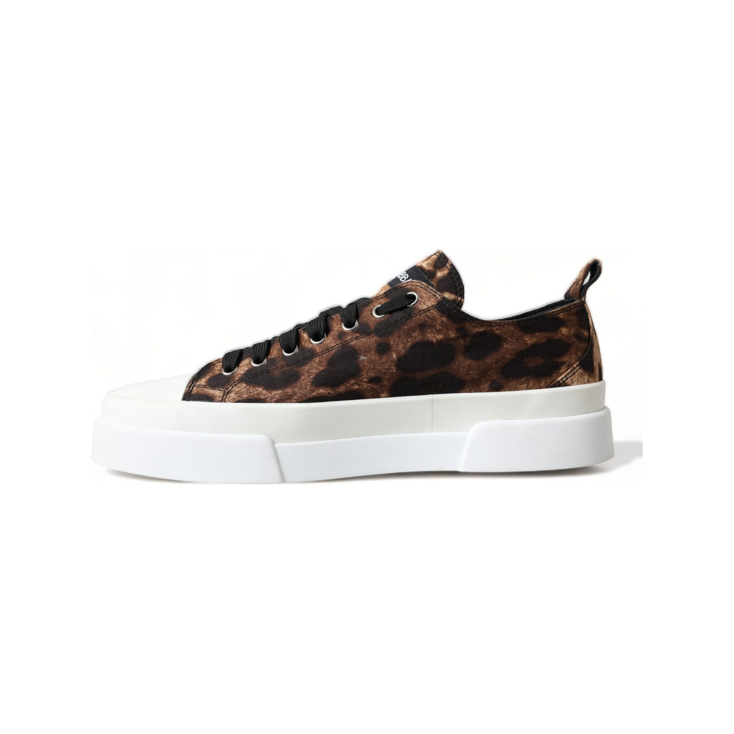 Dolce & Gabbana Beige Canvas Casual Sneakers