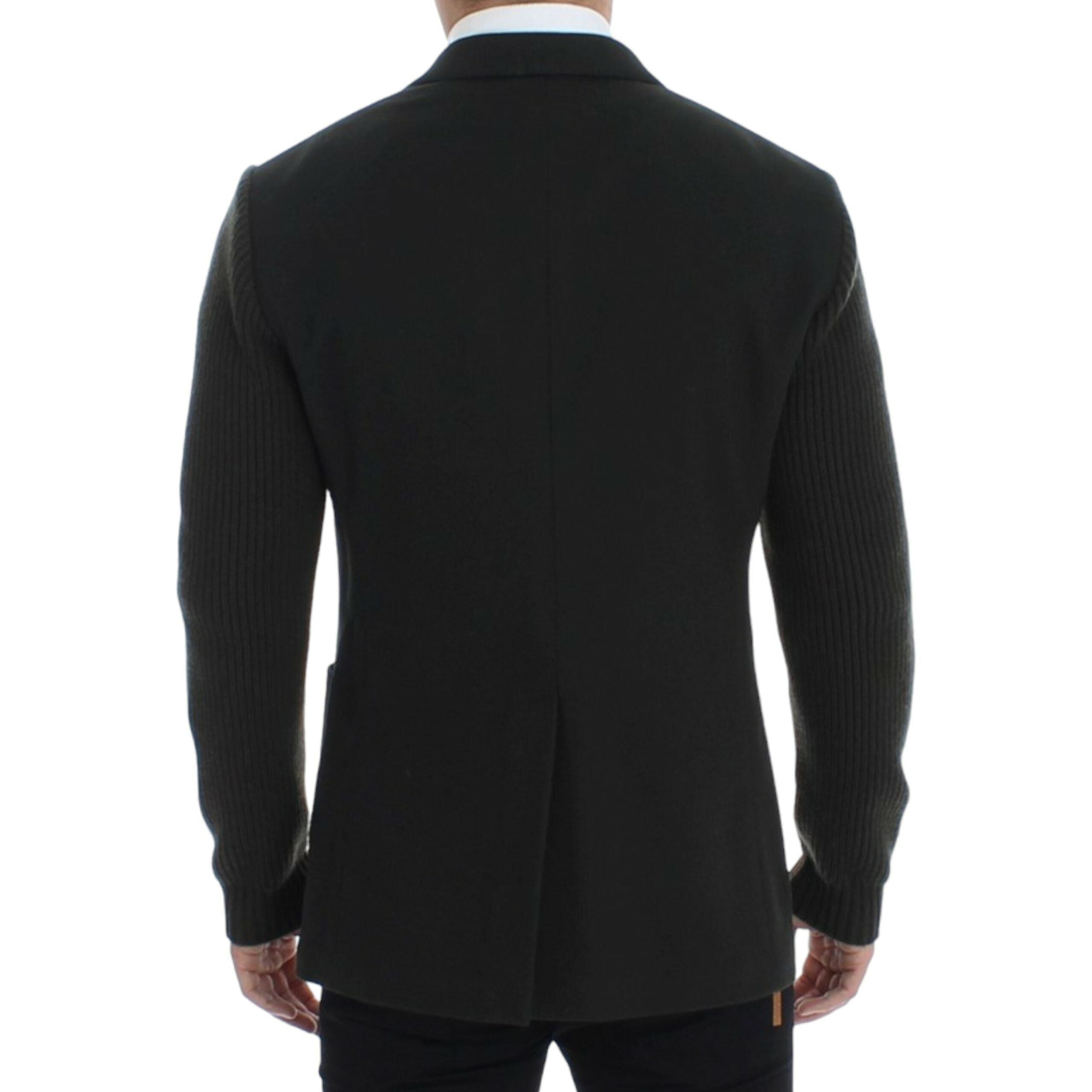 Dolce & Gabbana Green Cashmere Blazer Jacket
