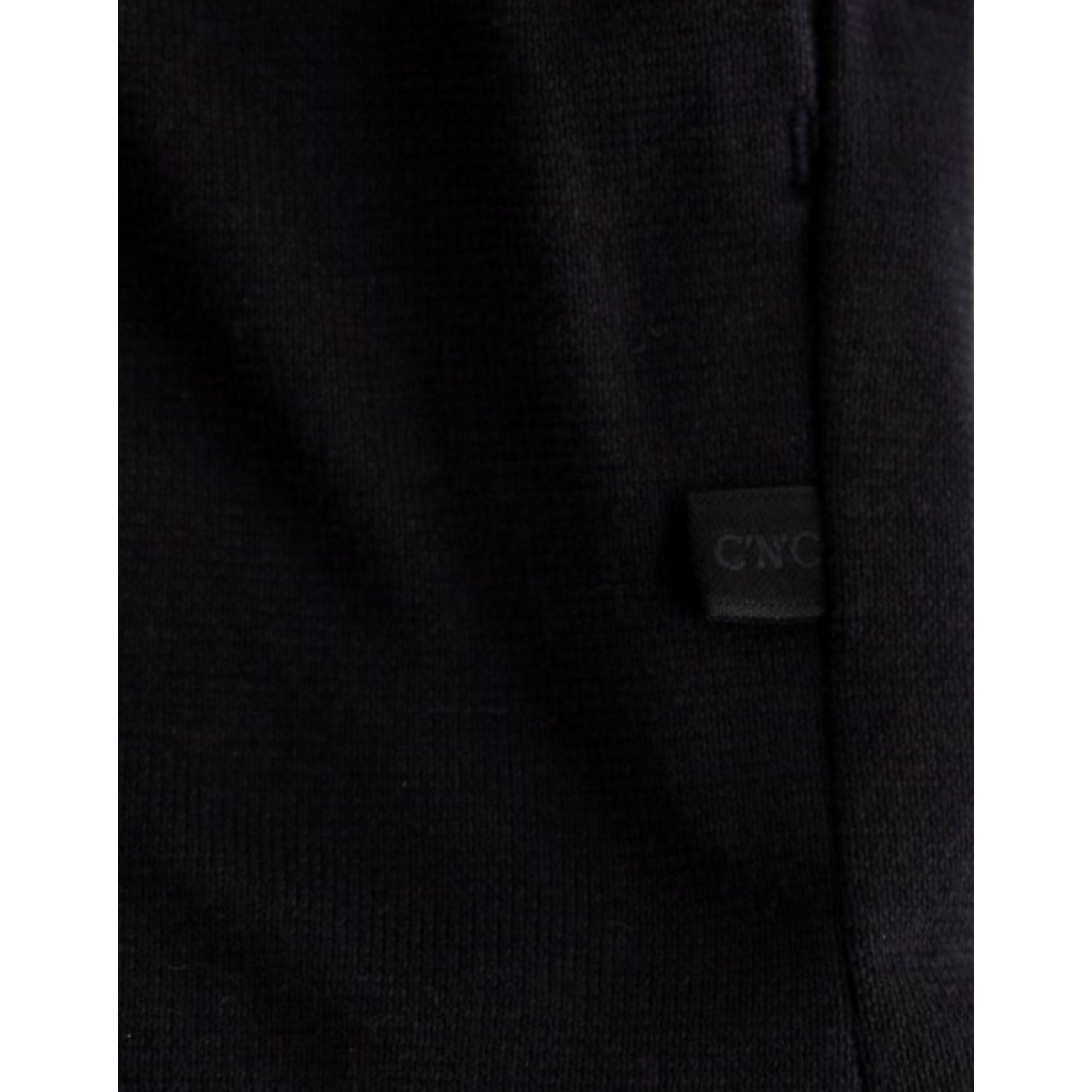 Costume National Elegant Blue Cotton Hooded Sweater
