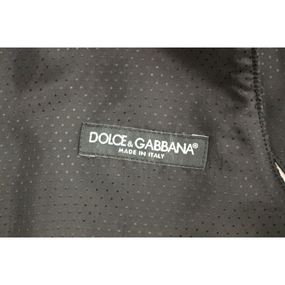 Dolce & Gabbana Elegant Gray Wool Blend Dress Vest - Luxury