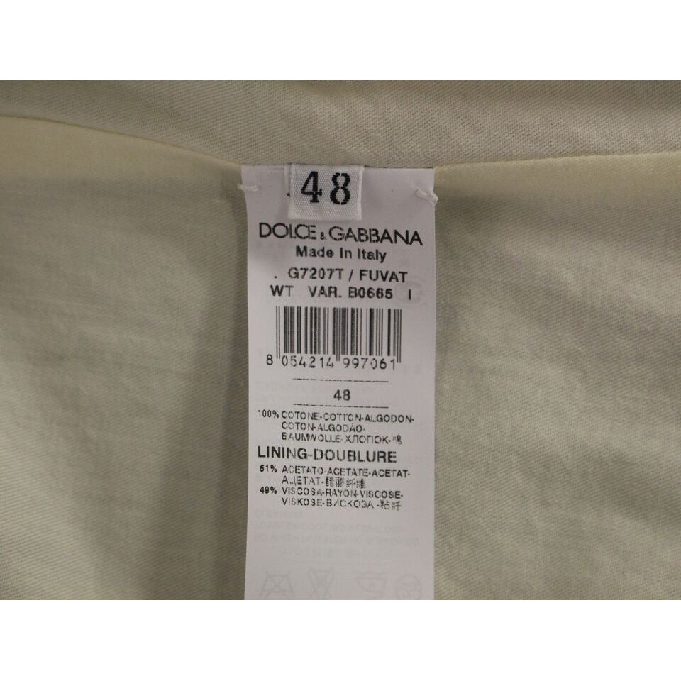 Dolce & Gabbana Black Cotton Manchester Dress Vest