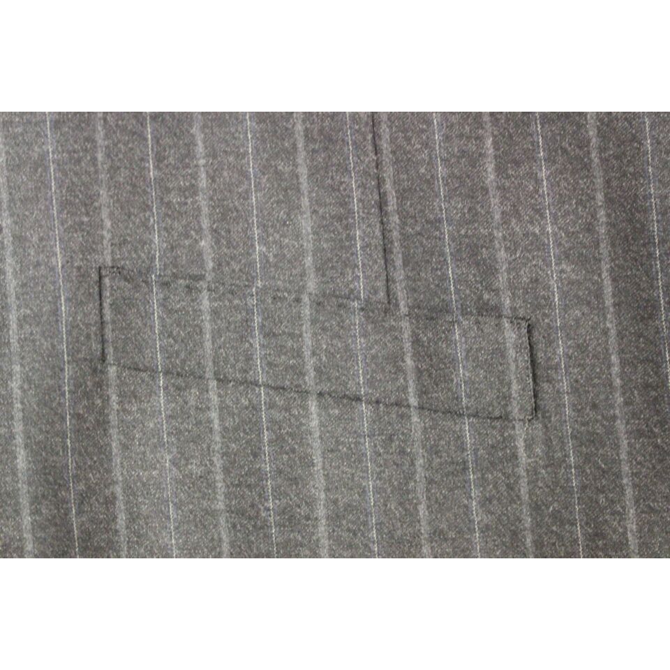 Dolce & Gabbana Gray Wool Dress Vest for Sophisticated Style