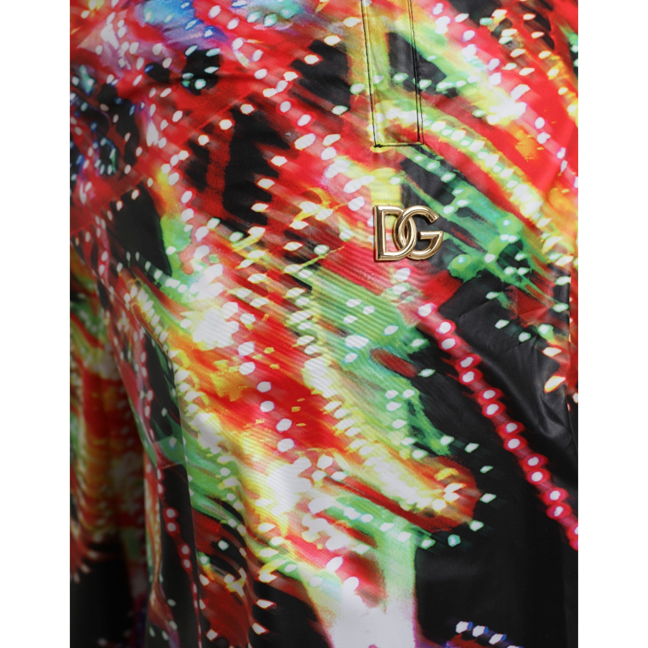 Dolce & Gabbana Multicolor Cotton Bermuda Shorts