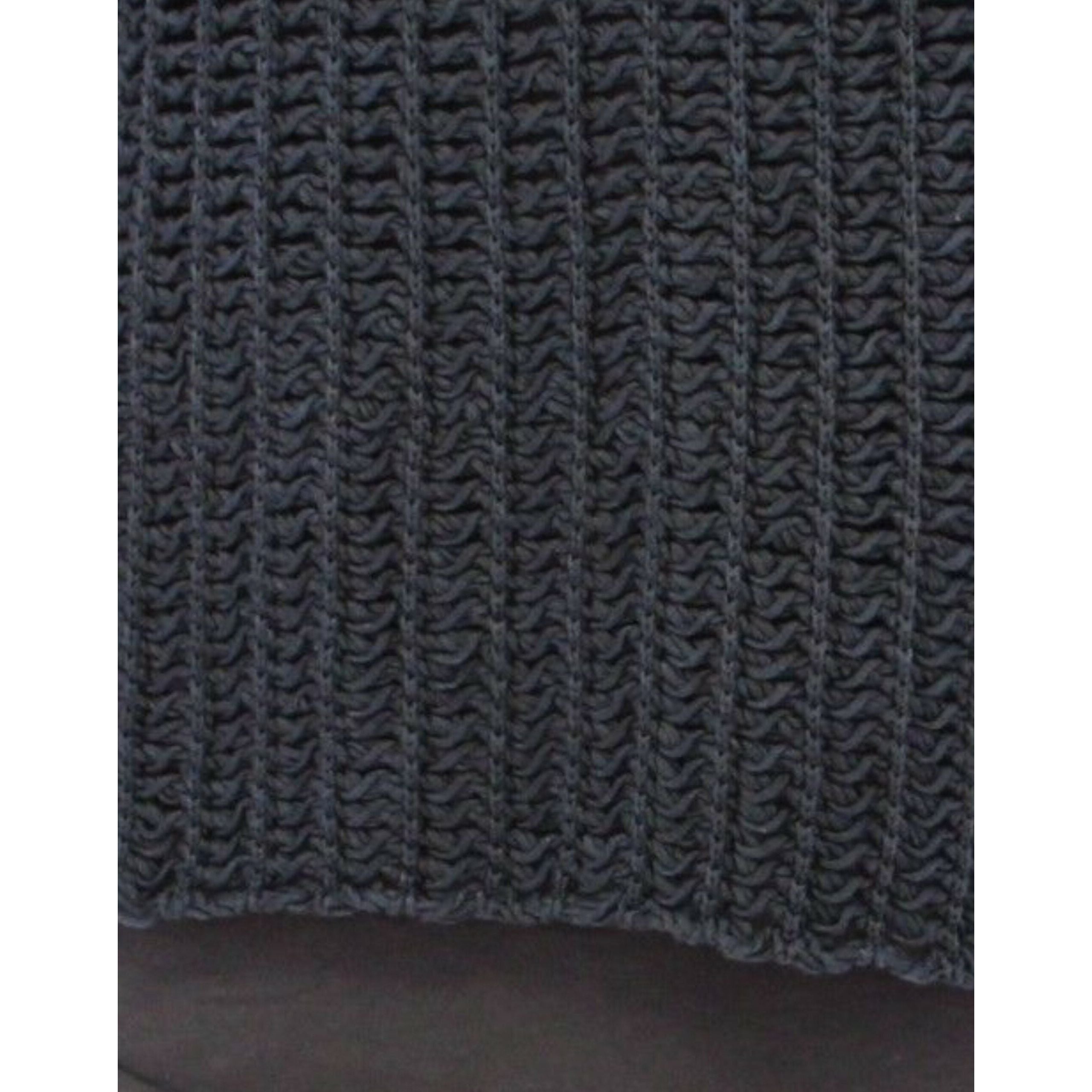 Dolce & Gabbana Blue Cotton Layered Sweater