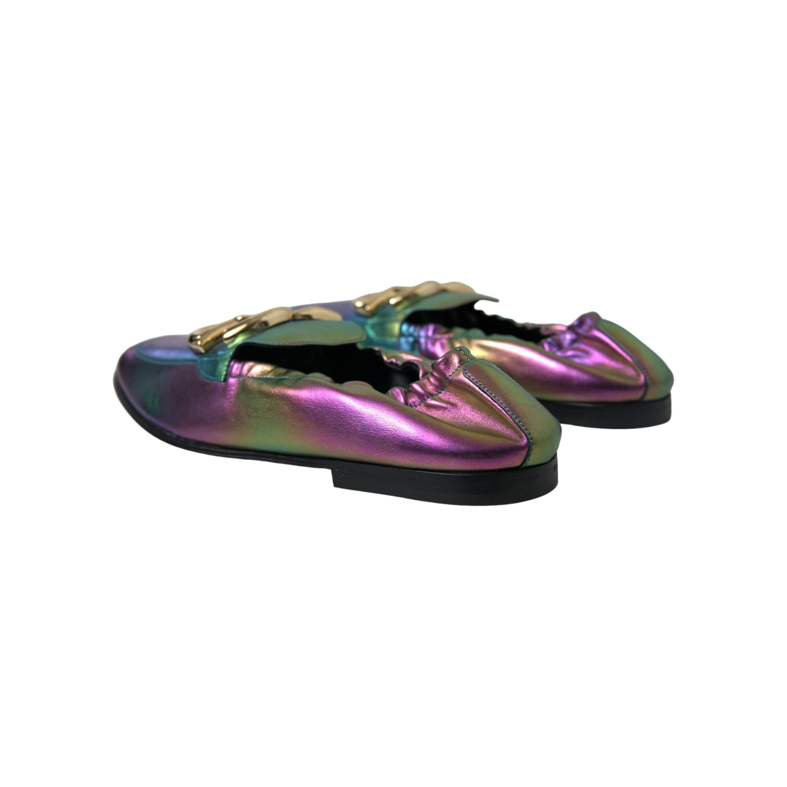 Dolce & Gabbana Iridescent Calfskin Loafers for Gents