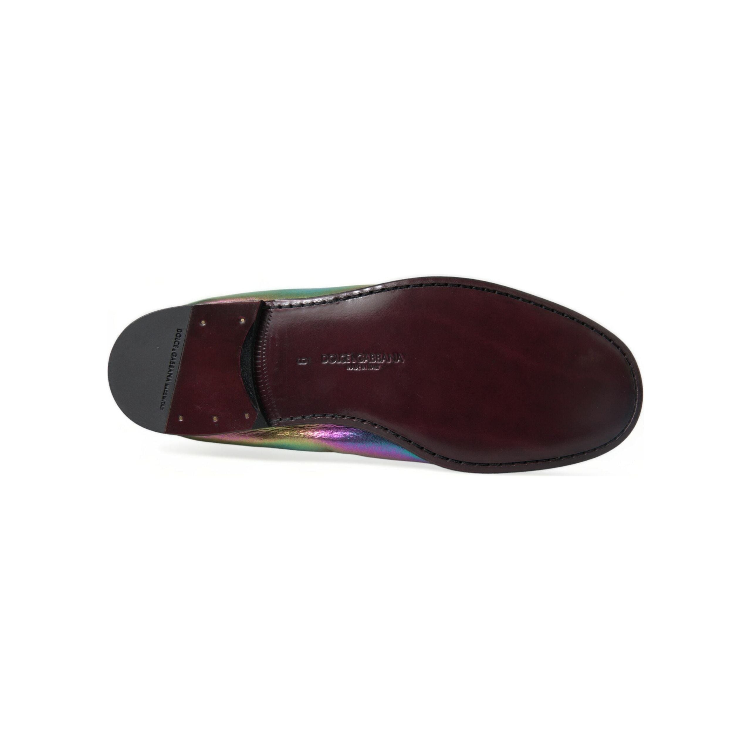 Dolce & Gabbana Iridescent Calfskin Loafers for Gents