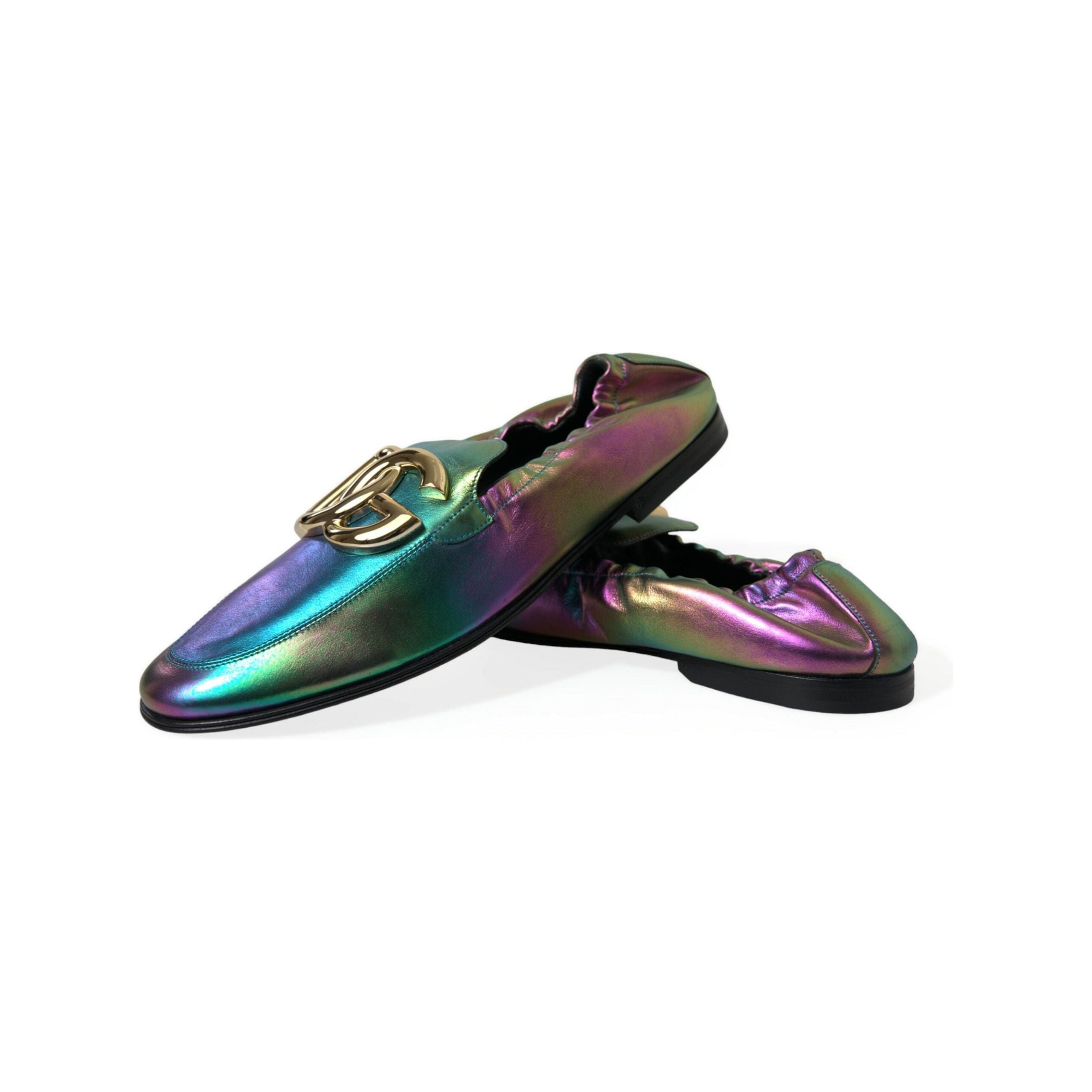 Dolce & Gabbana Iridescent Calfskin Loafers for Gents