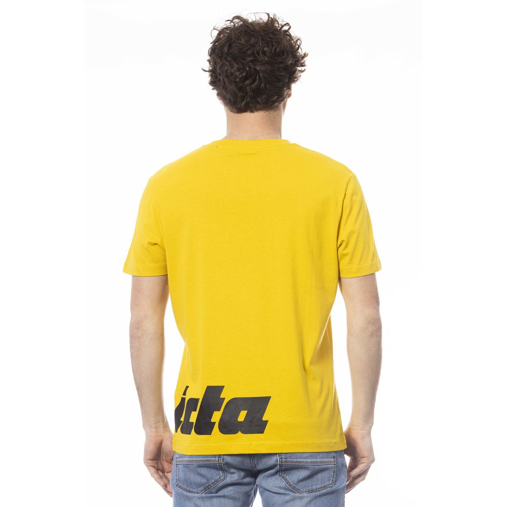 Invicta Yellow Cotton T-Shirt - Luxury Casual Essential