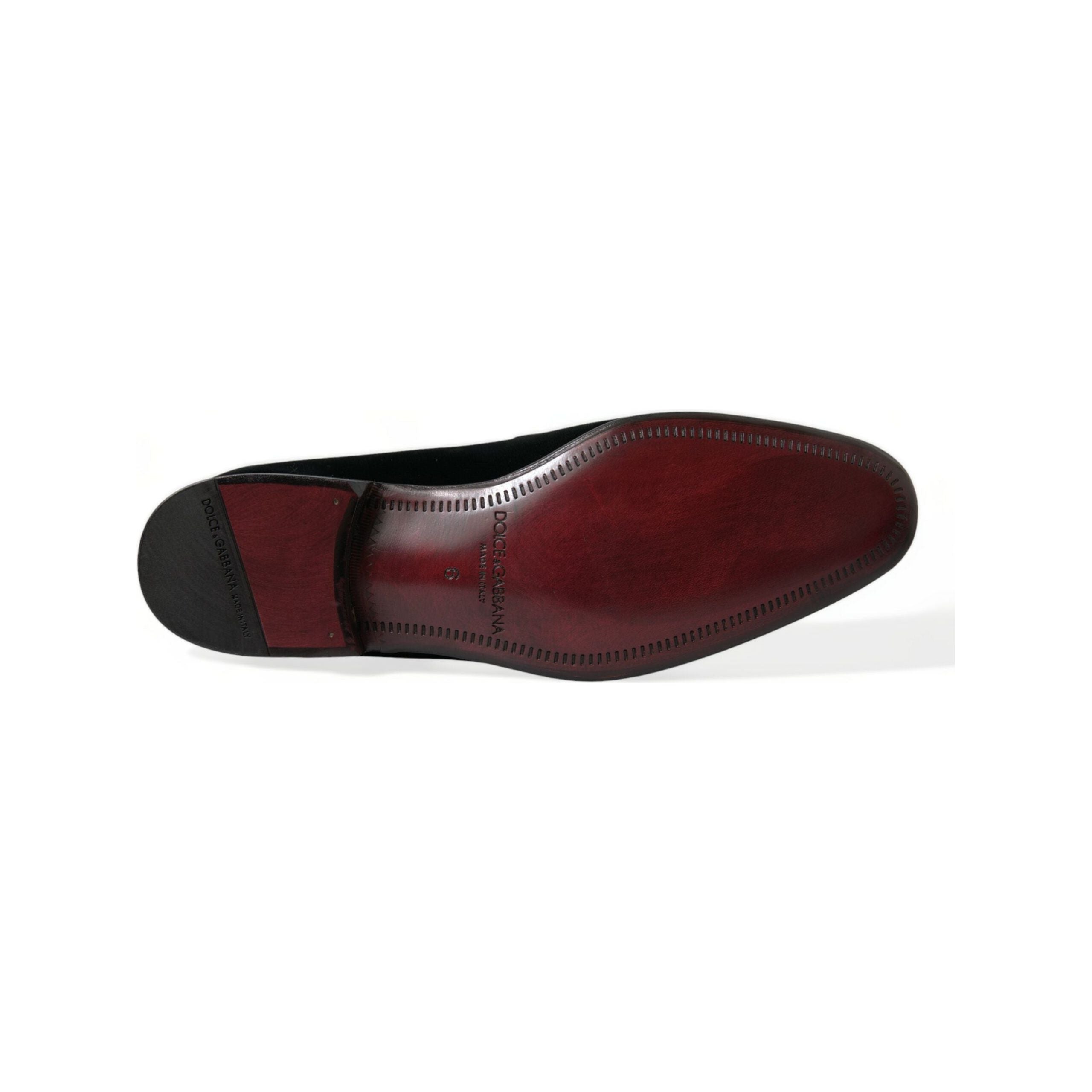 Dolce & Gabbana Black Velvet Loafers - Luxury Footwear