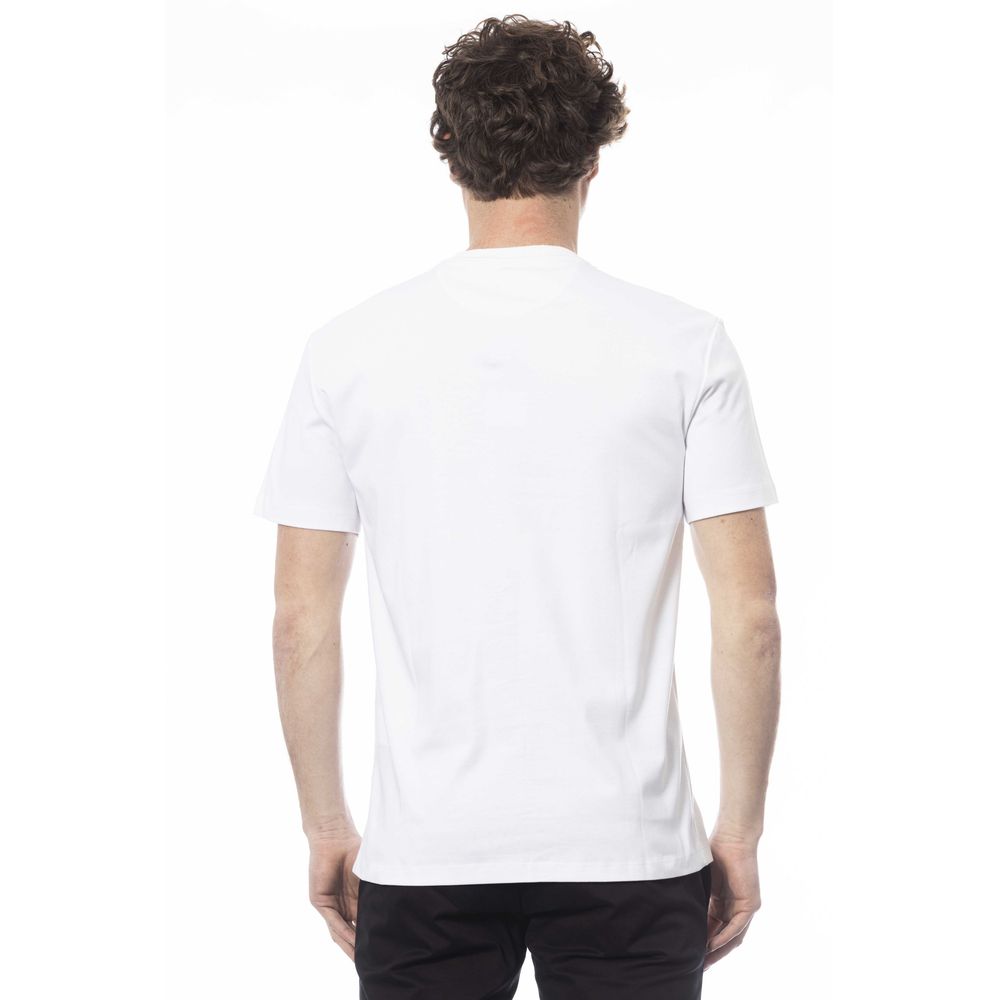 Trussardi White Cotton T-Shirt for Elevated Casual Style