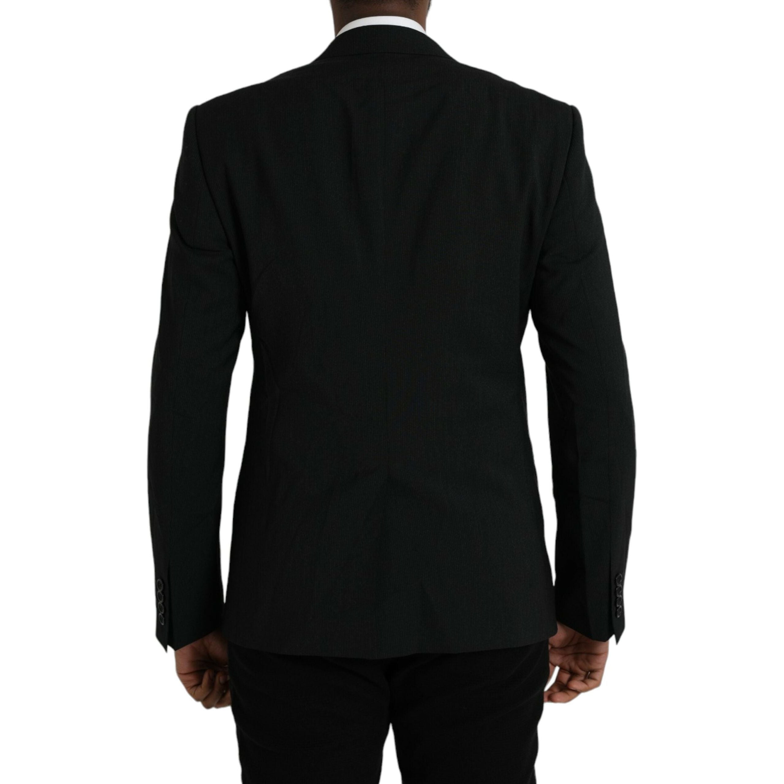 Dolce & Gabbana Blue Wool Blazer