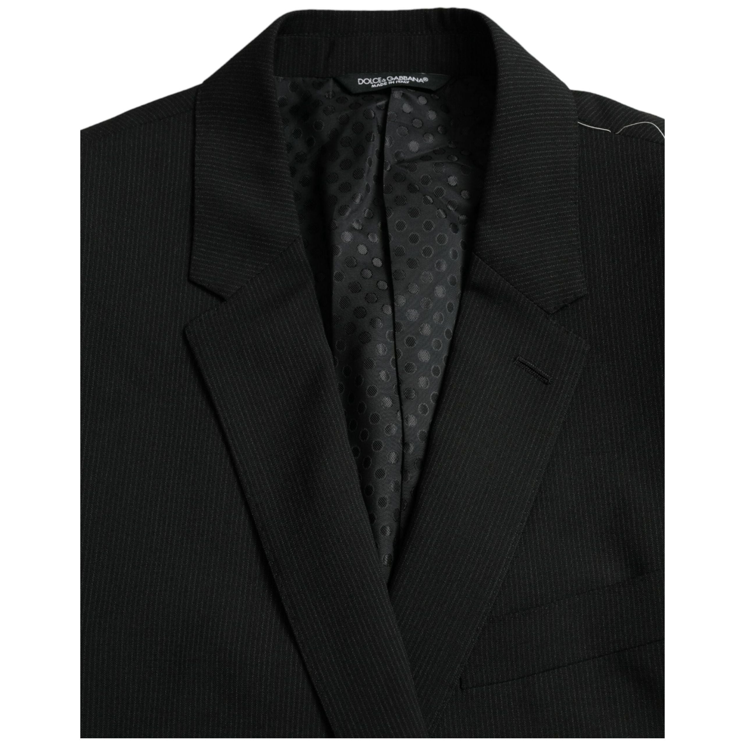 Dolce & Gabbana Blue Wool Blazer