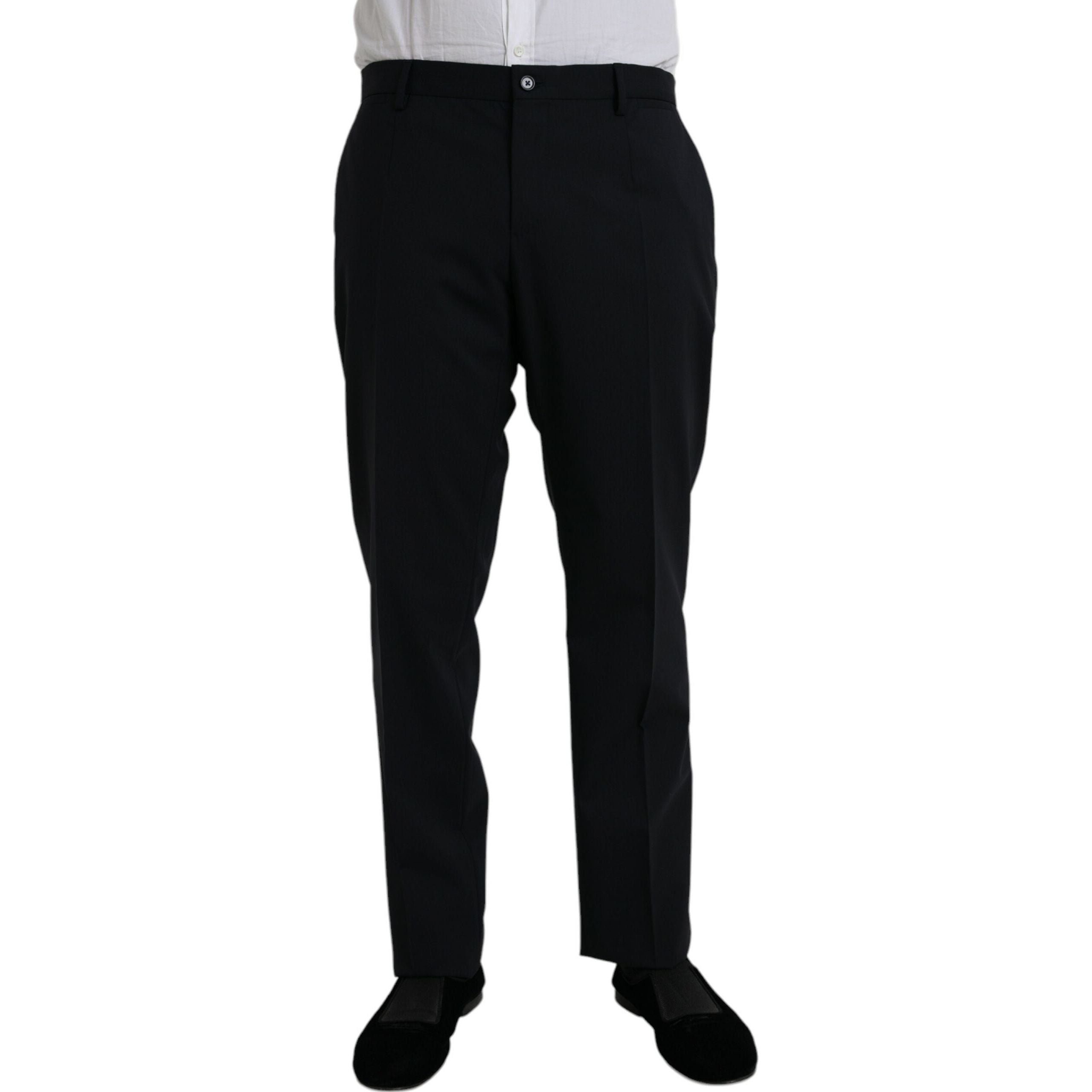 Dolce & Gabbana Blue MARTINI Wool Formal 2 Piece Suit