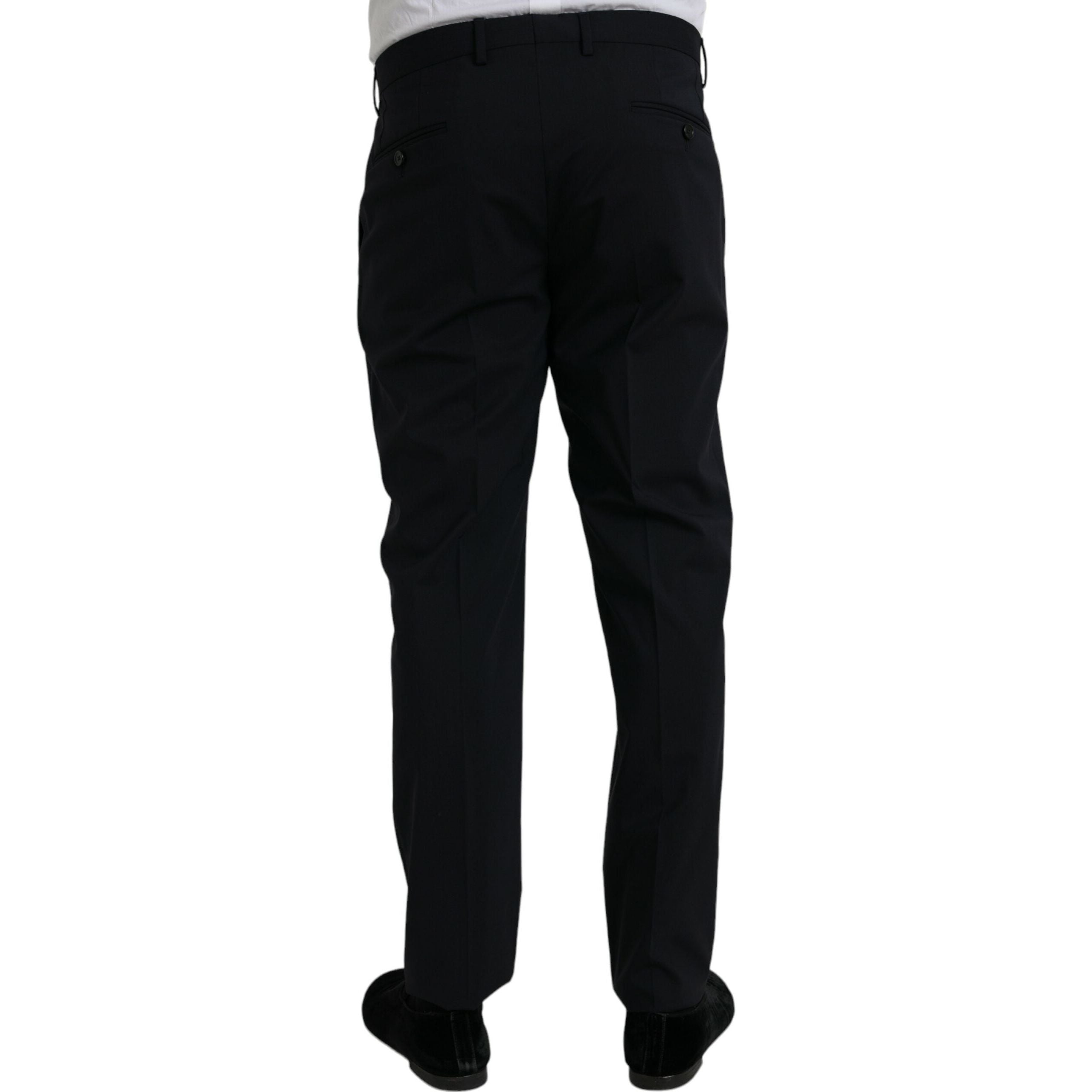 Dolce & Gabbana Blue MARTINI Wool Formal 2 Piece Suit