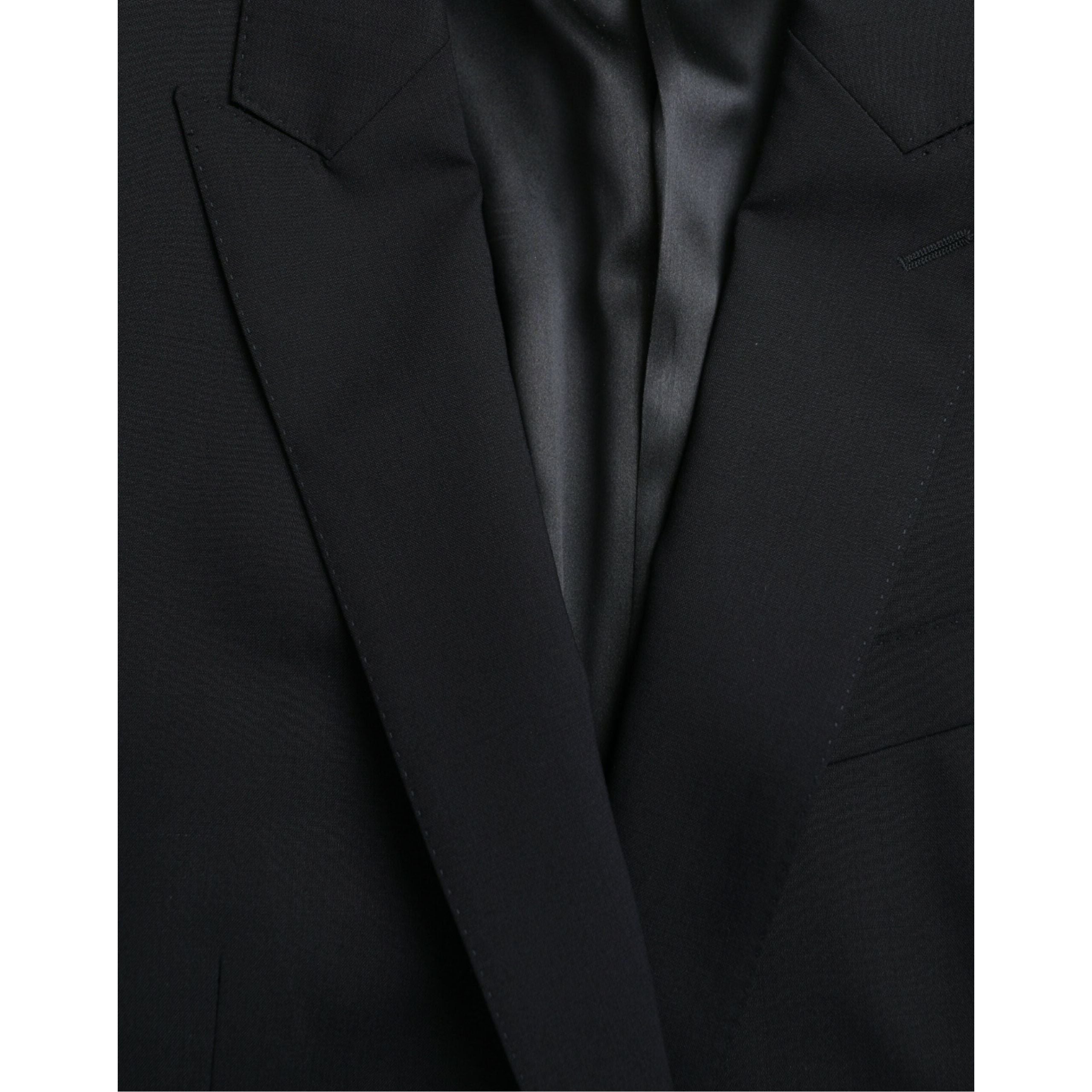 Dolce & Gabbana Blue MARTINI Wool Formal 2 Piece Suit