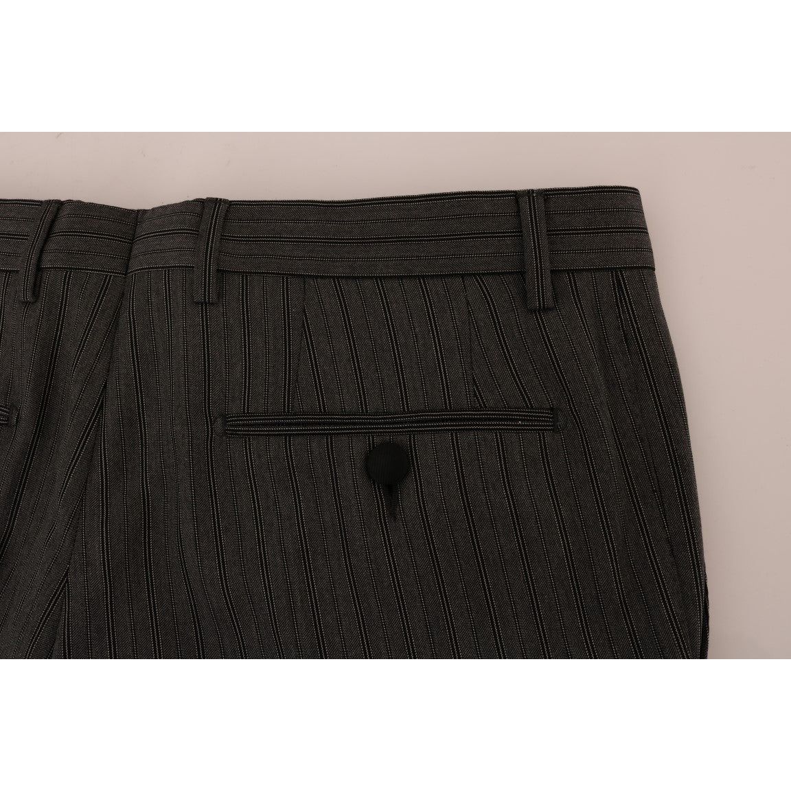 Dolce & Gabbana Gray Wool Formal Trousers
