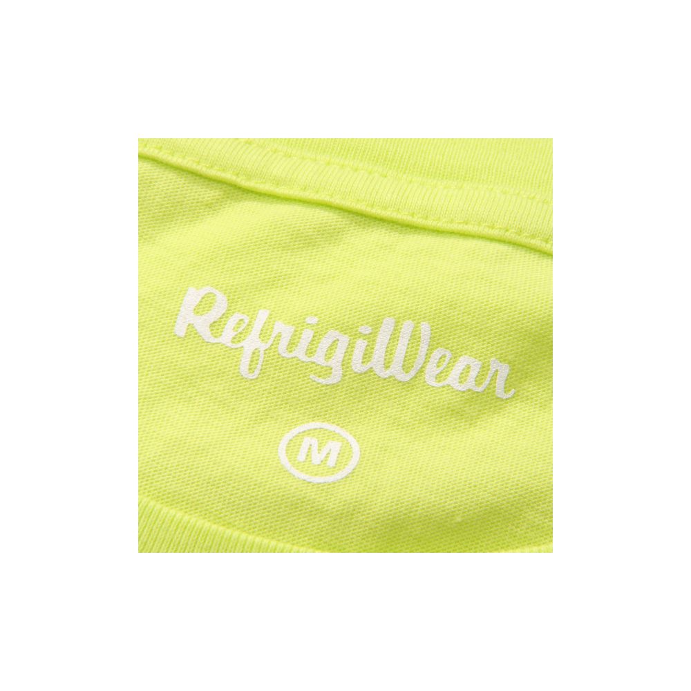 Refrigiwear Sunshine Yellow Cotton Crew-Neck Tee