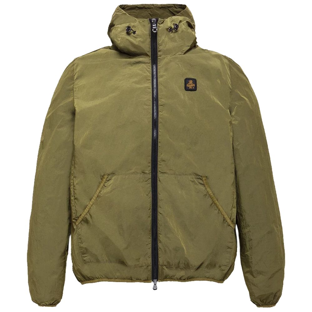 Refrigiwear Black Ultralight Nylon Jacket with Garment-Dyed Finish
