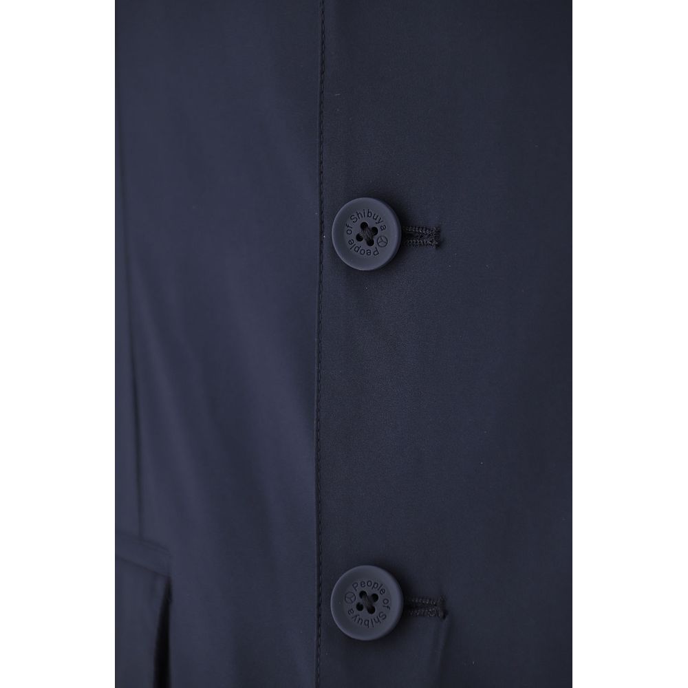 People Of Shibuya Blue Water-Repellent Jacket
