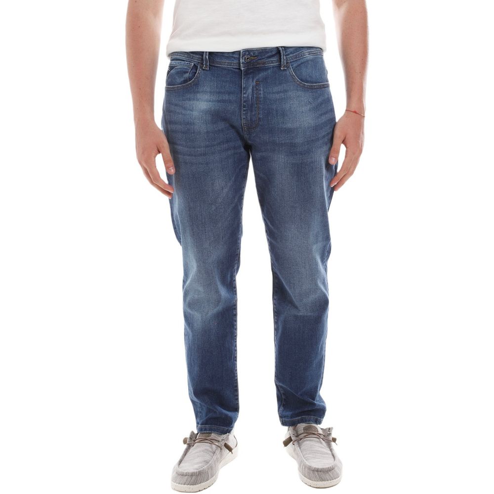 Yes Zee Medium Wash Cotton Denim Jeans for Effortless Style