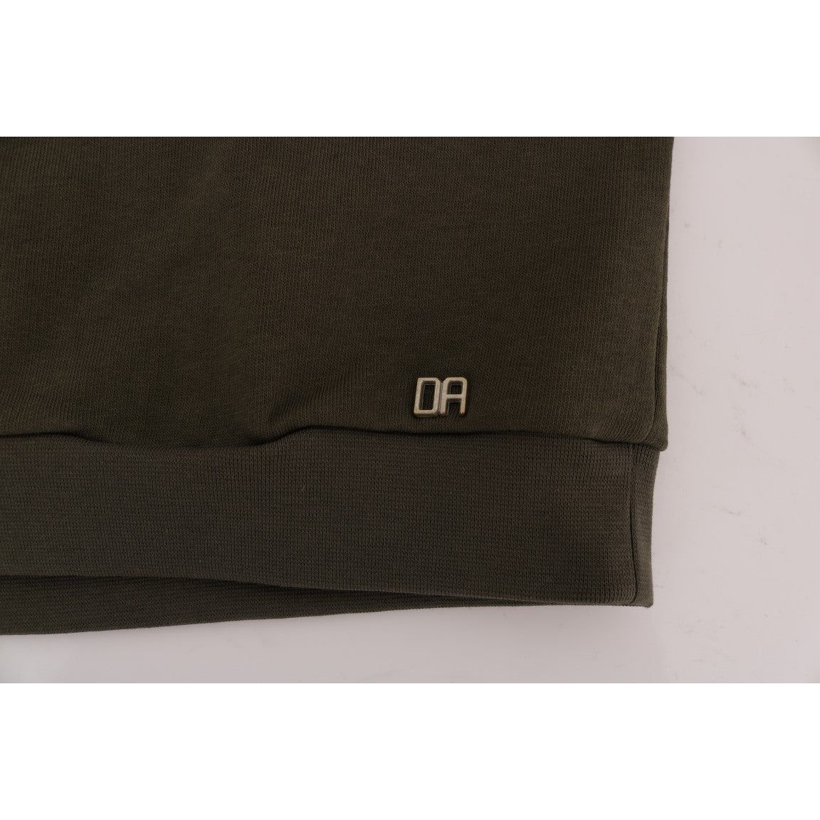 Daniele Alessandrini Stunning Green Cotton Sweater