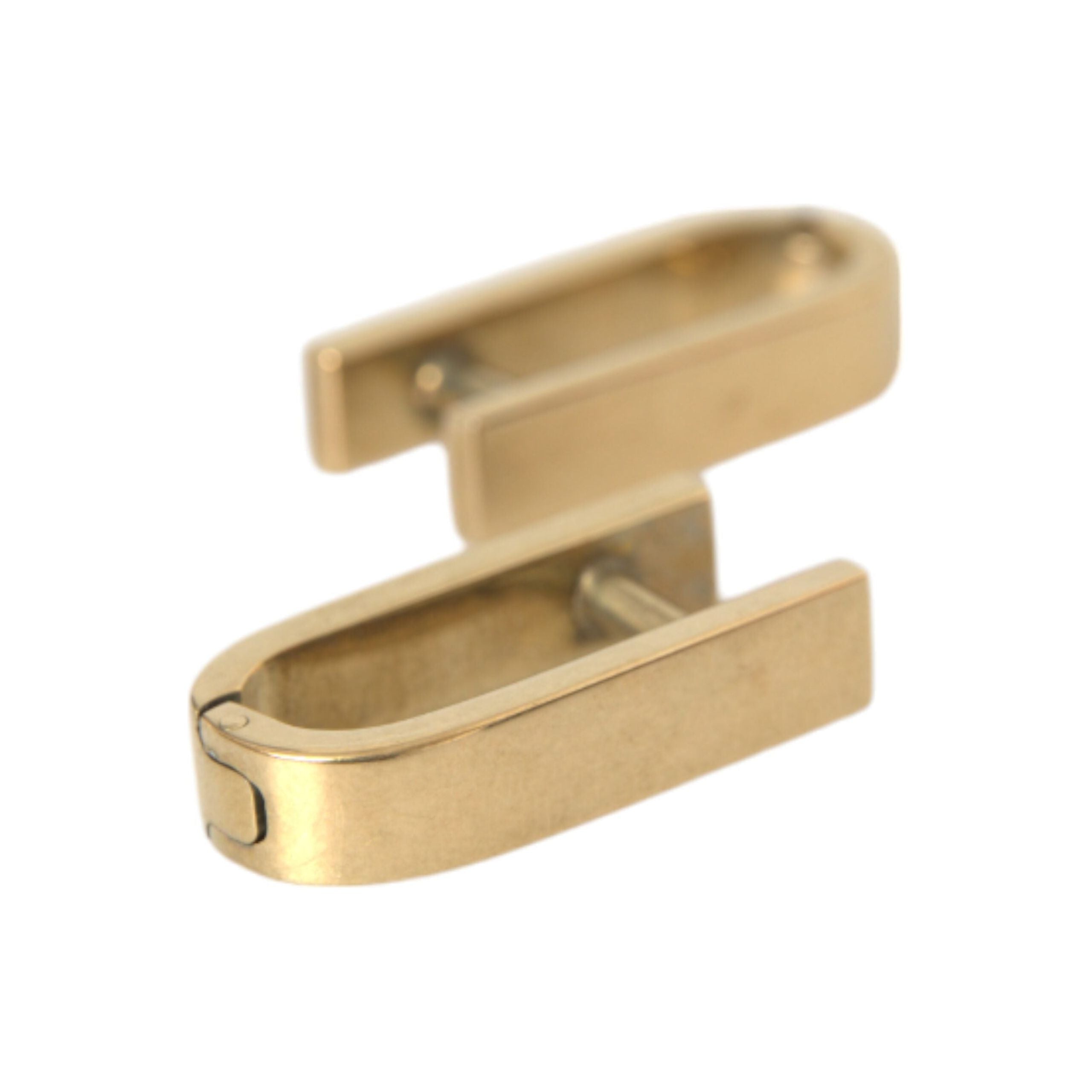 Dolce & Gabbana Gold Plated Metal Brass Pin Cufflinks