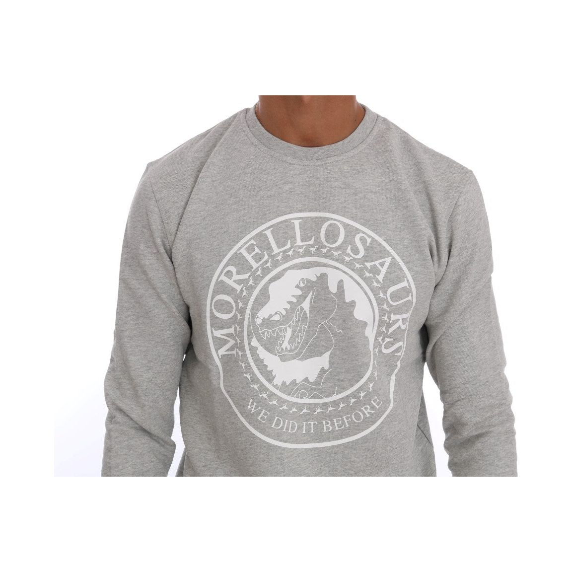 Frankie Morello Multicolor Cotton Crewneck Sweater