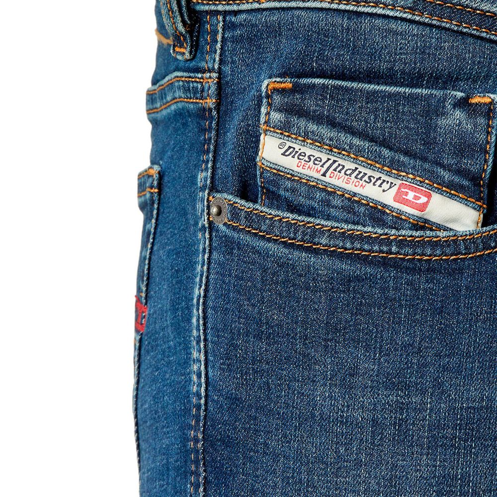 Diesel Blue Cotton Jeans for Elevated Everyday Style