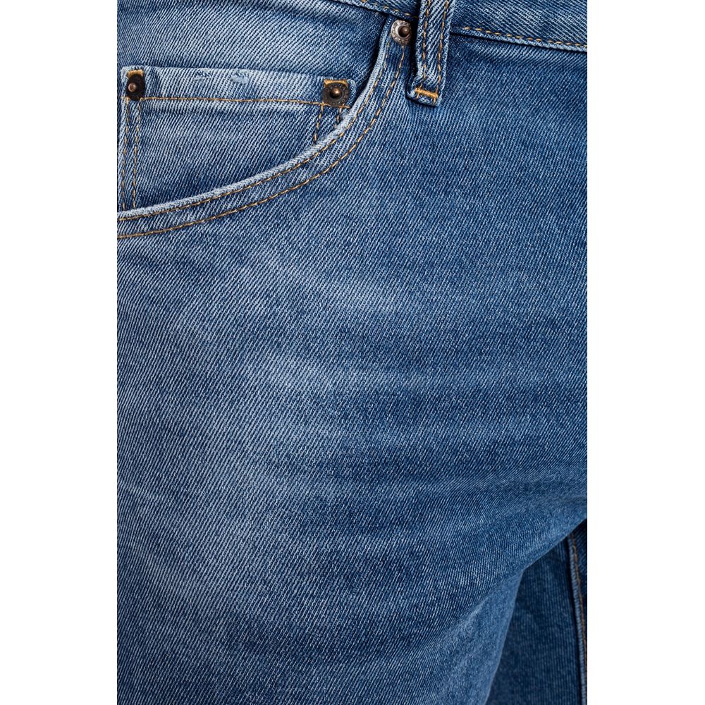 Dsquared² Blue Cotton Distressed Jean for Effortless Style