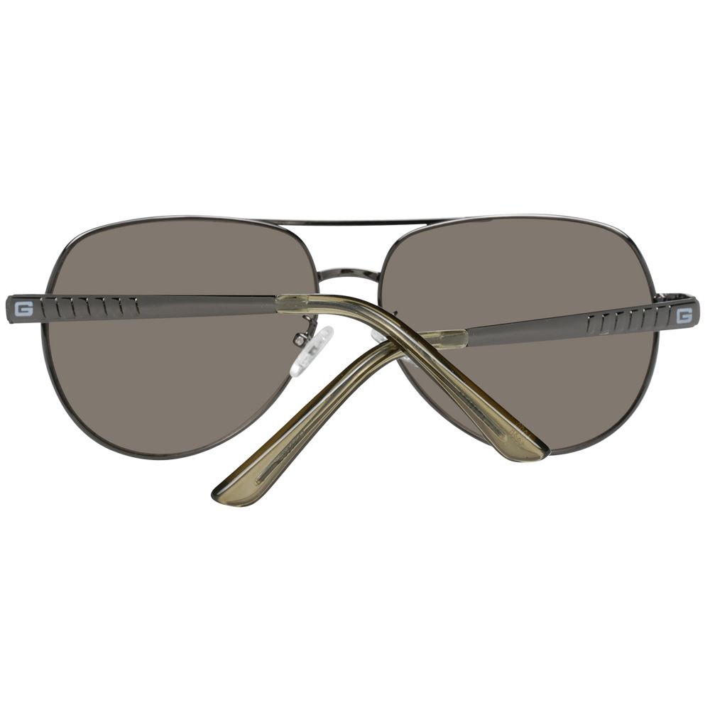 Guess Gray Metal Sunglasses - Timeless Elegance and Style