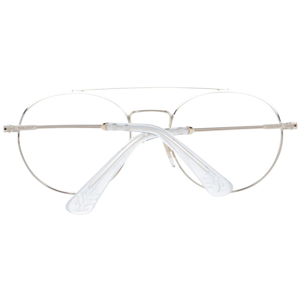 Police Red Metal Optical Frames for Elevated Style and Vision
