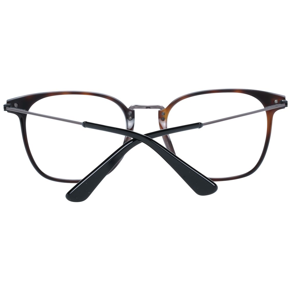 Police Black Metal Optical Frames for Elevated Elegance