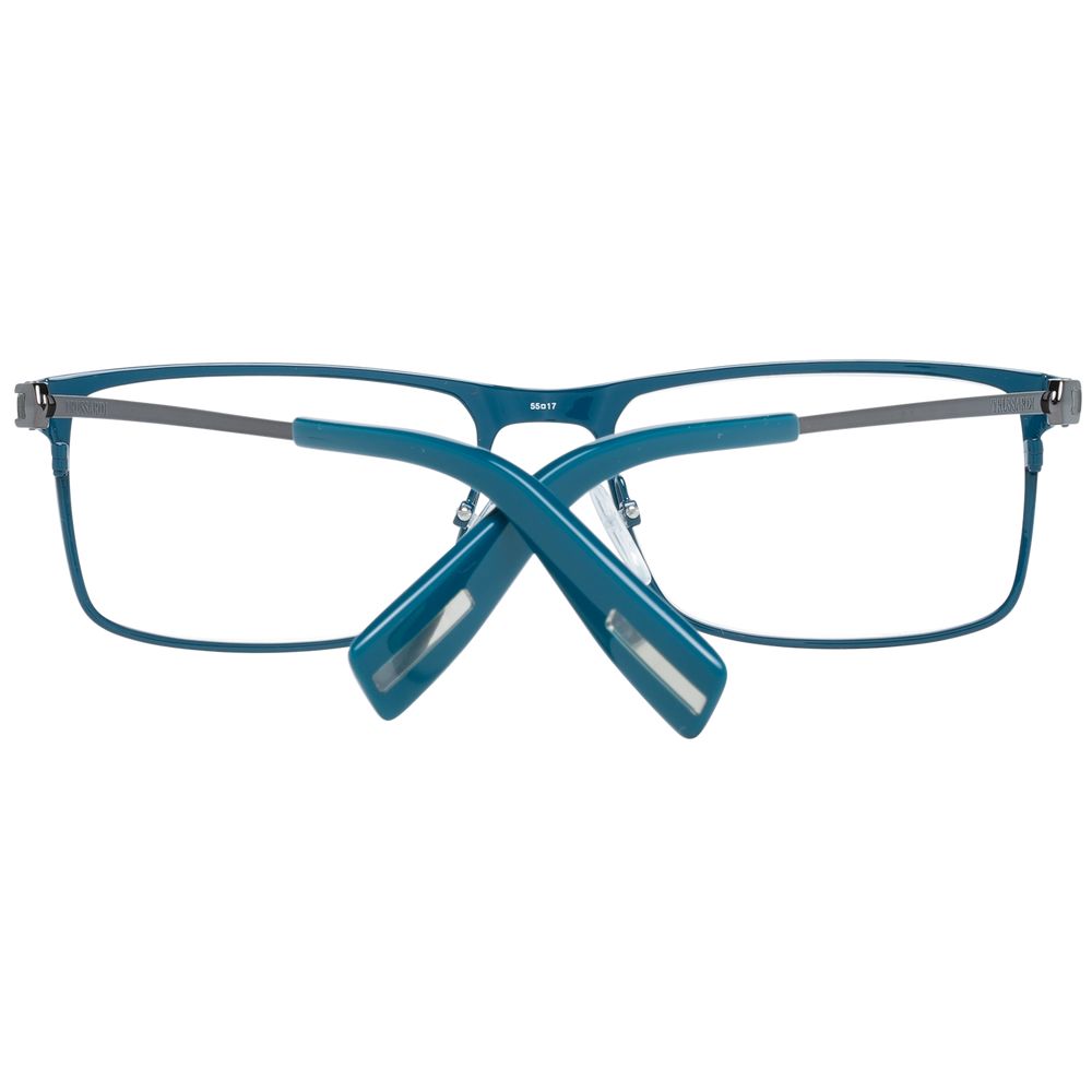 Trussardi Blue Metal Optical Frames - Sophisticated Style Redefined